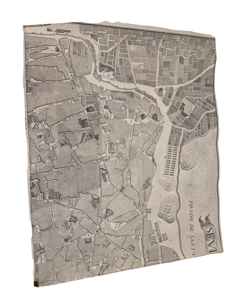 mapa-de-sevilla-andalucia-ano-1771