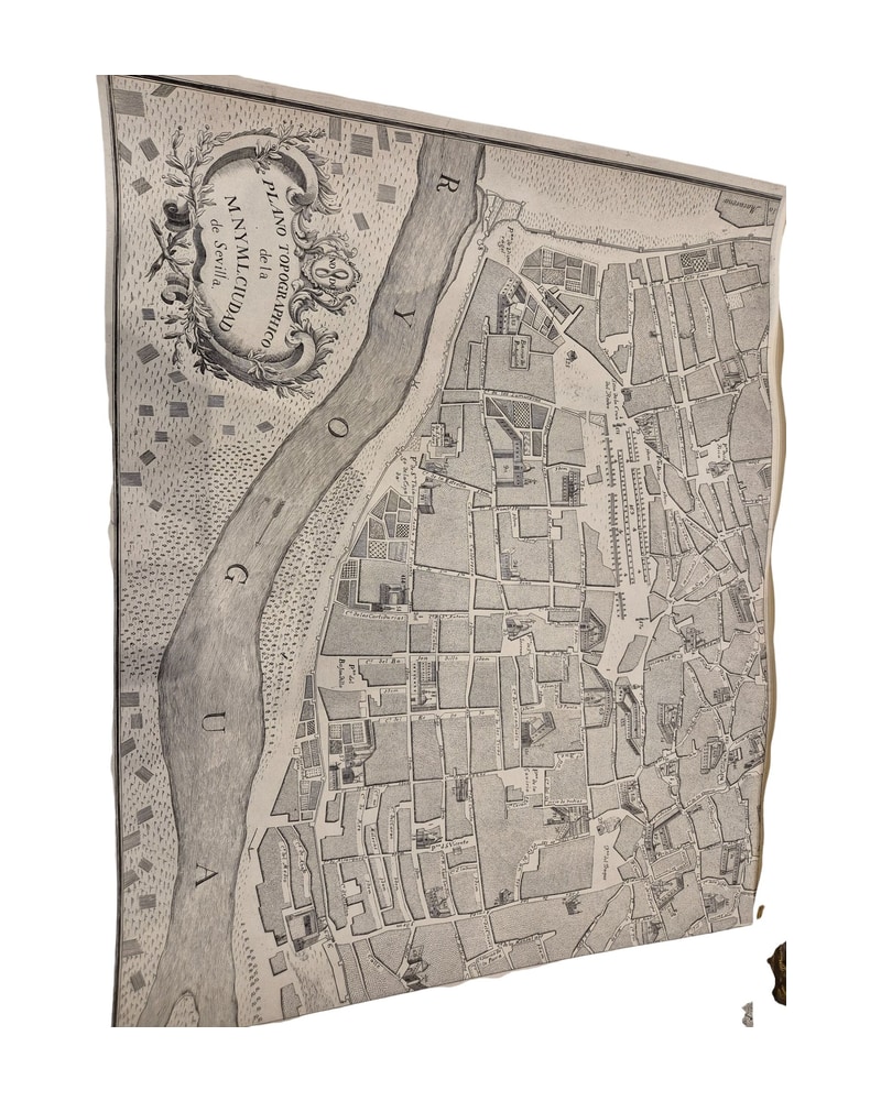 mapa-de-sevilla-andalucia-ano-1771