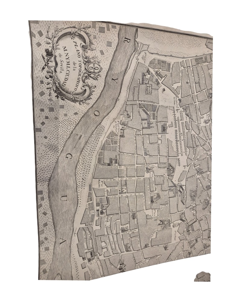 mapa-de-sevilla-andalucia-ano-1771