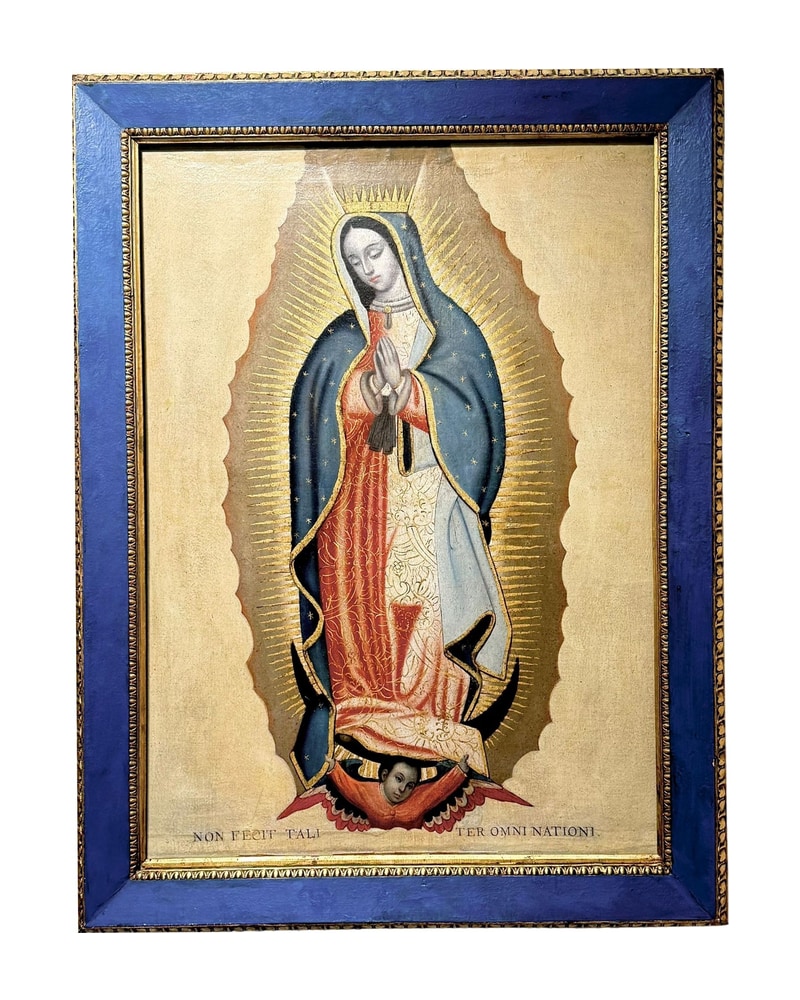 Virgin of Guadalupe Attributed to Miguel Cabrera, 18th Century