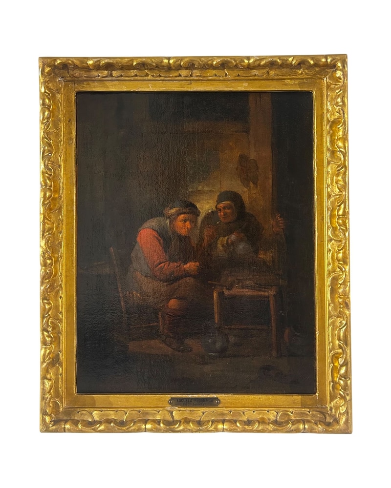 Oil on Canvas Dutch School of the 17th Century