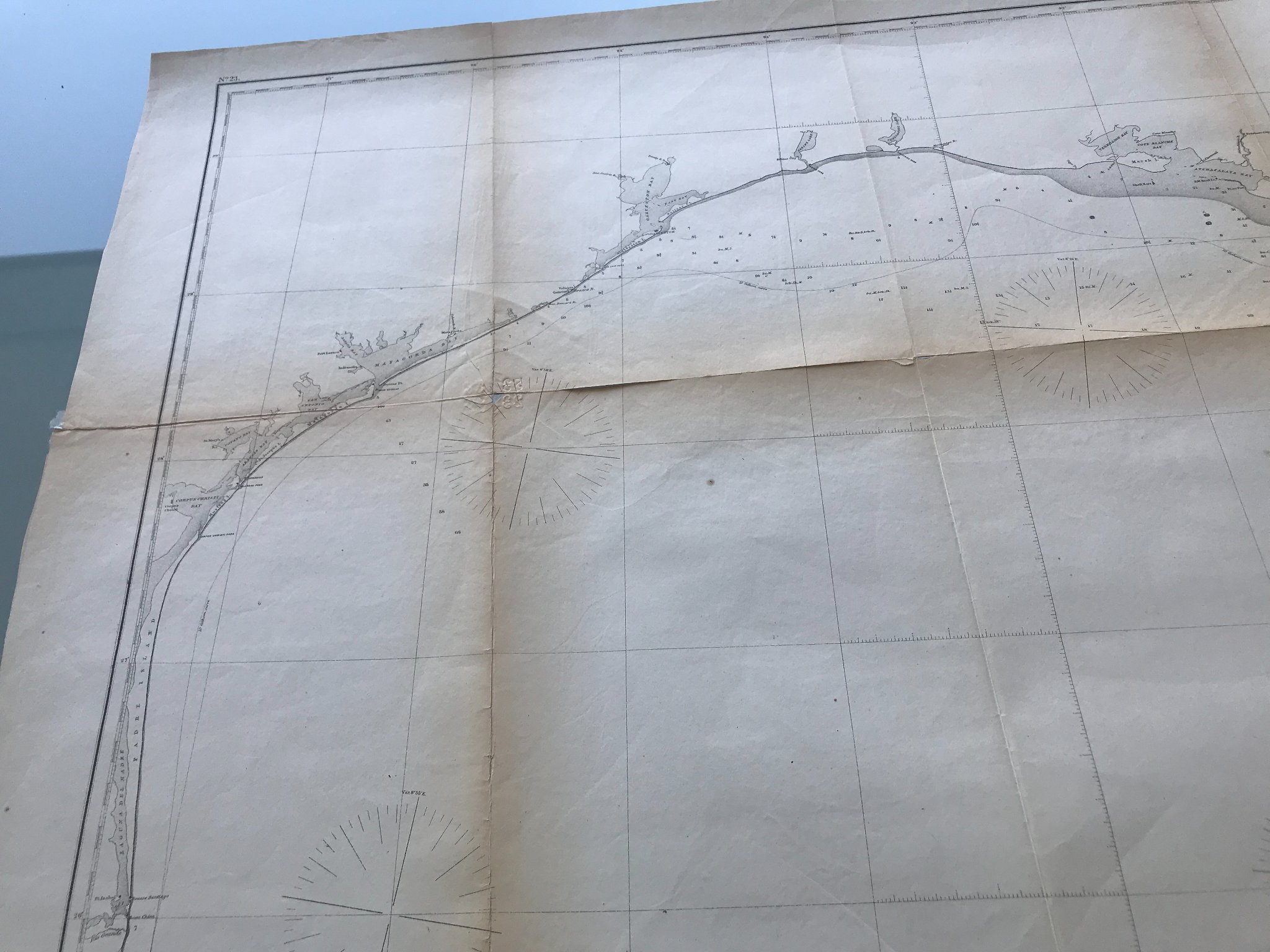 mapa-de-la-costa-del-golfo-de-ee-uu-1863-por-bache