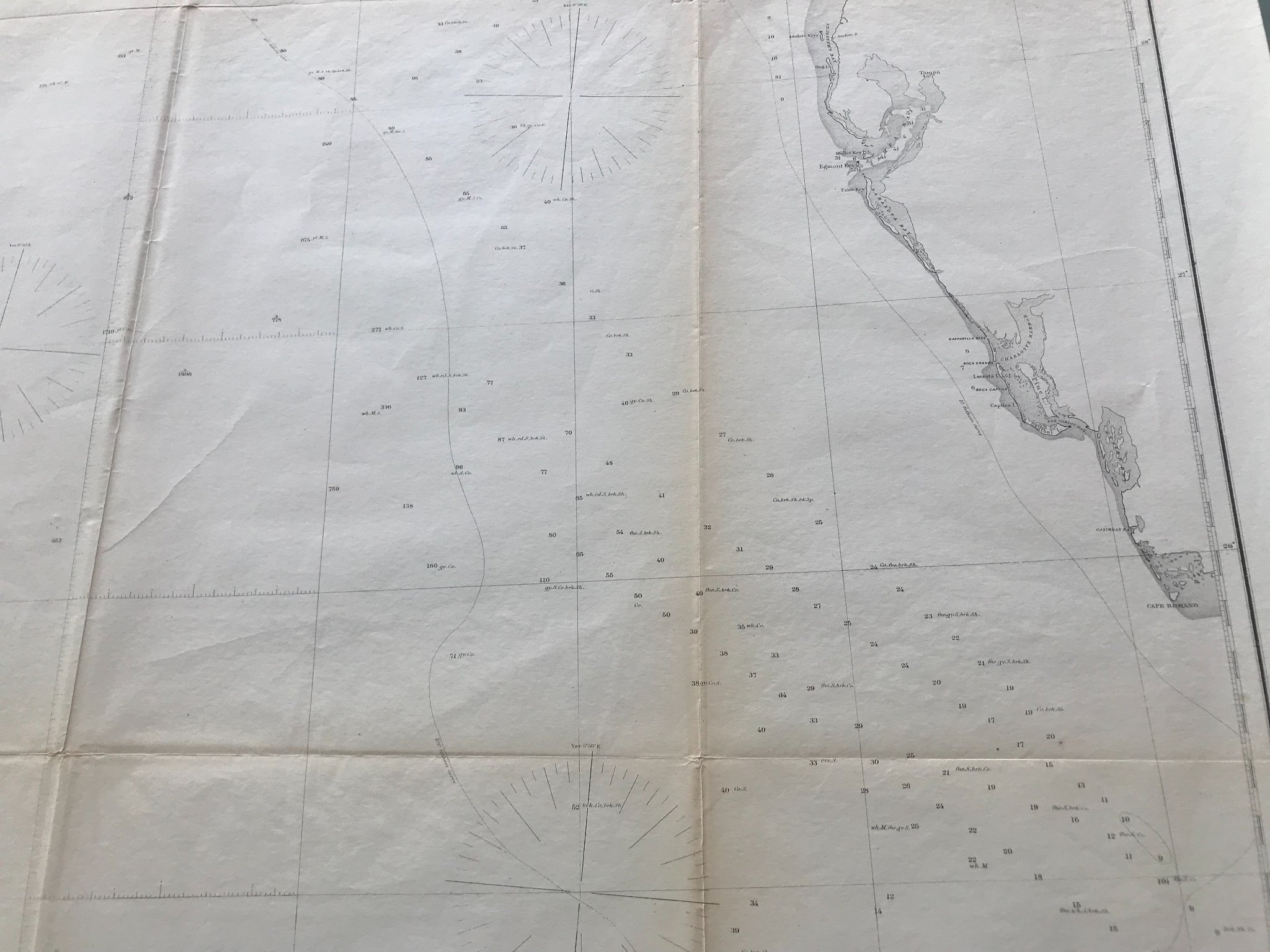 mapa-de-la-costa-del-golfo-de-ee-uu-1863-por-bache