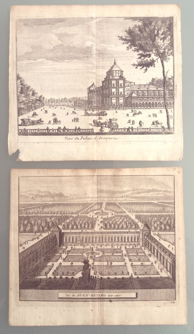 Engravings by Van Der Aa, Madrid, 1910