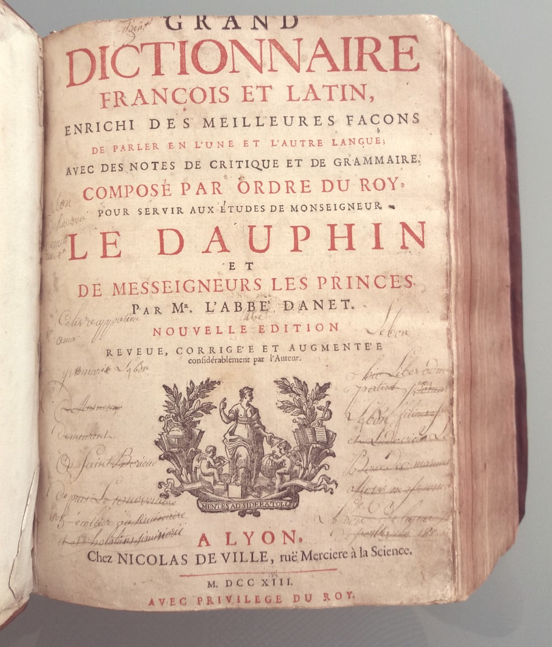 1713-danet-grand-dictionnaire-francois-et-latin
