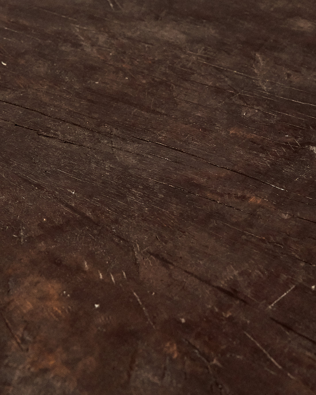 Mesa de Centro del Siglo XXI en Madera Recuperada y Hierro - 5