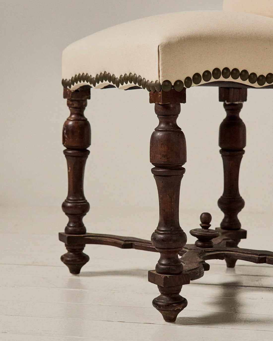 Silla de Nogal Os de Mouton del Siglo XX | Set de 6 - 5