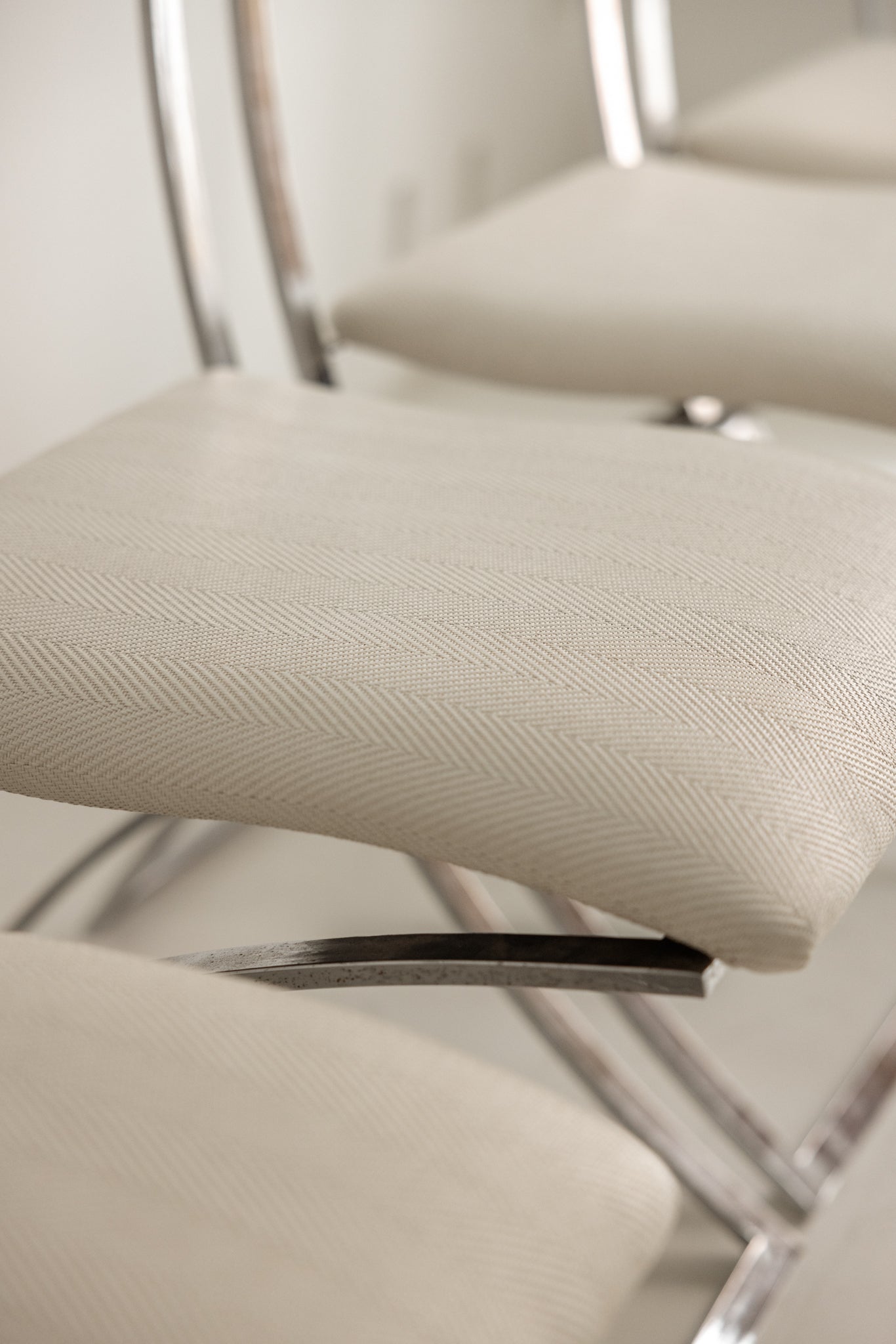 Sillas de Acero Cromado del Siglo XX | Set de 6 - 3