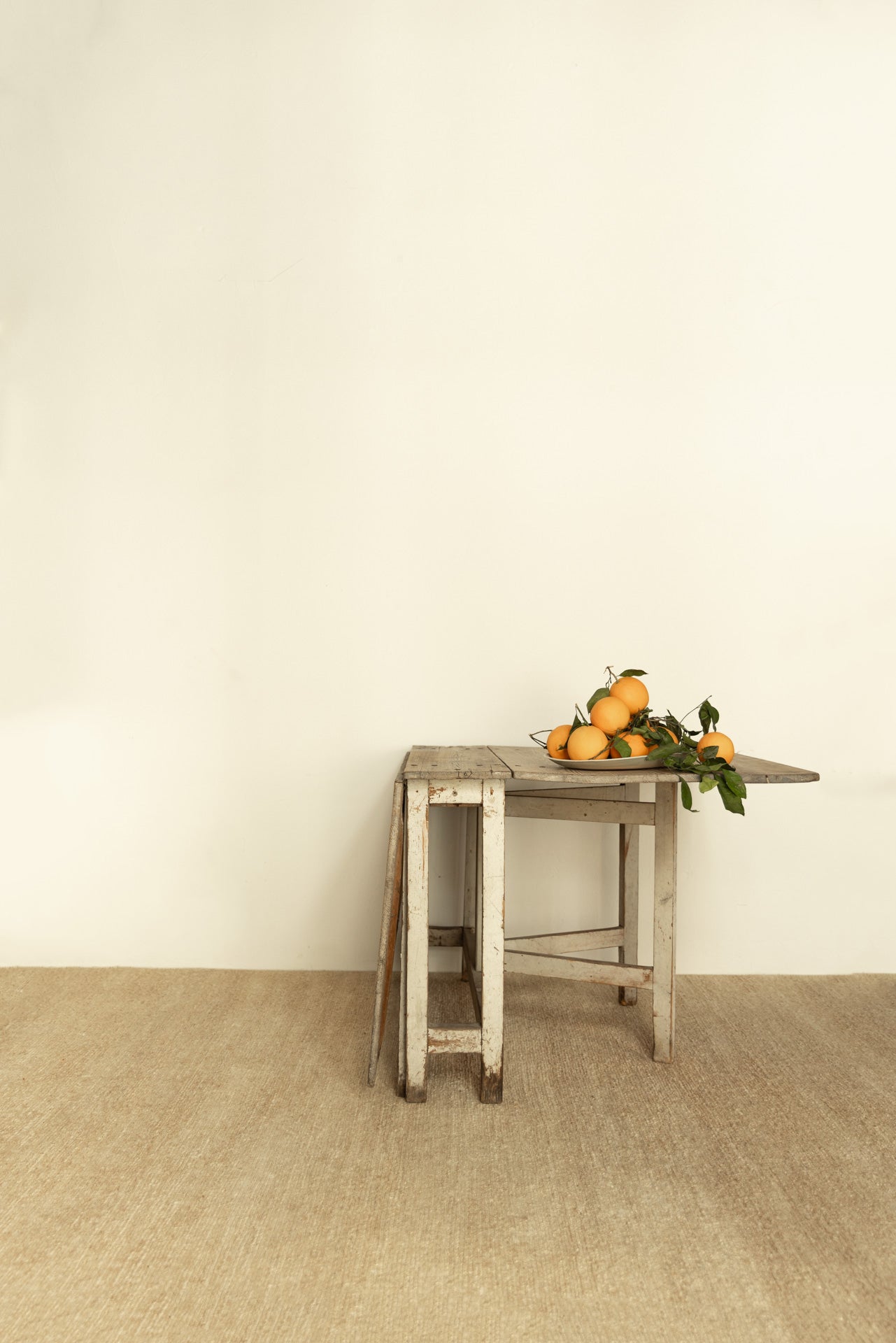 Mesa Abatible Sueca del Siglo XVIII en Madera de Pino - 2