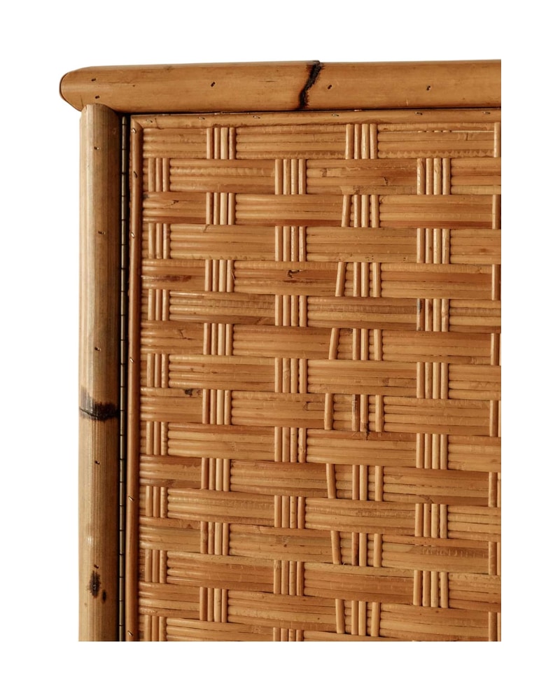 Bamboo and Rattan Wardrobe from the 20th Century - 4/6