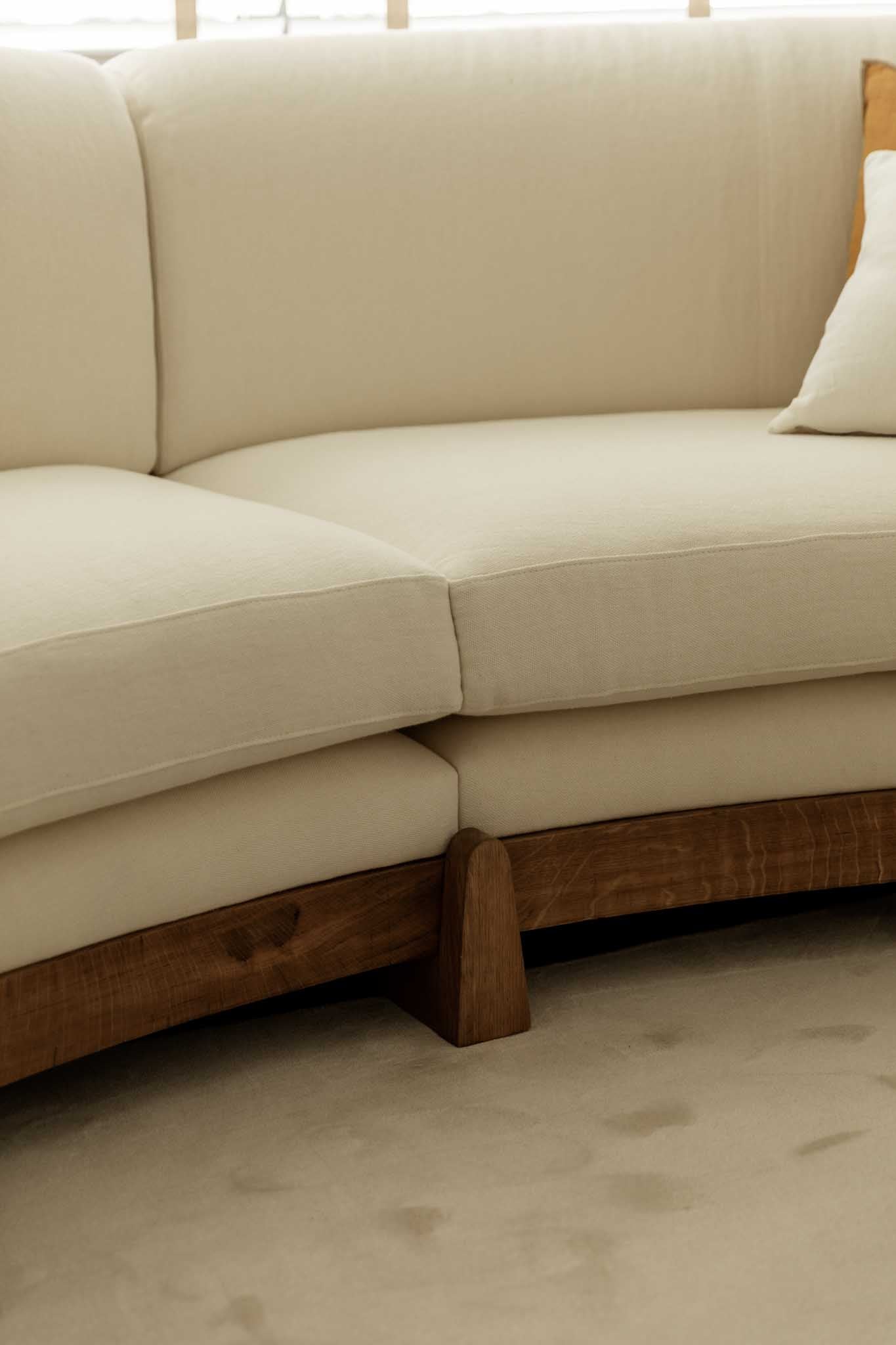 Sofá Atenas del Siglo XXI en Madera de Pino y Haya - 6