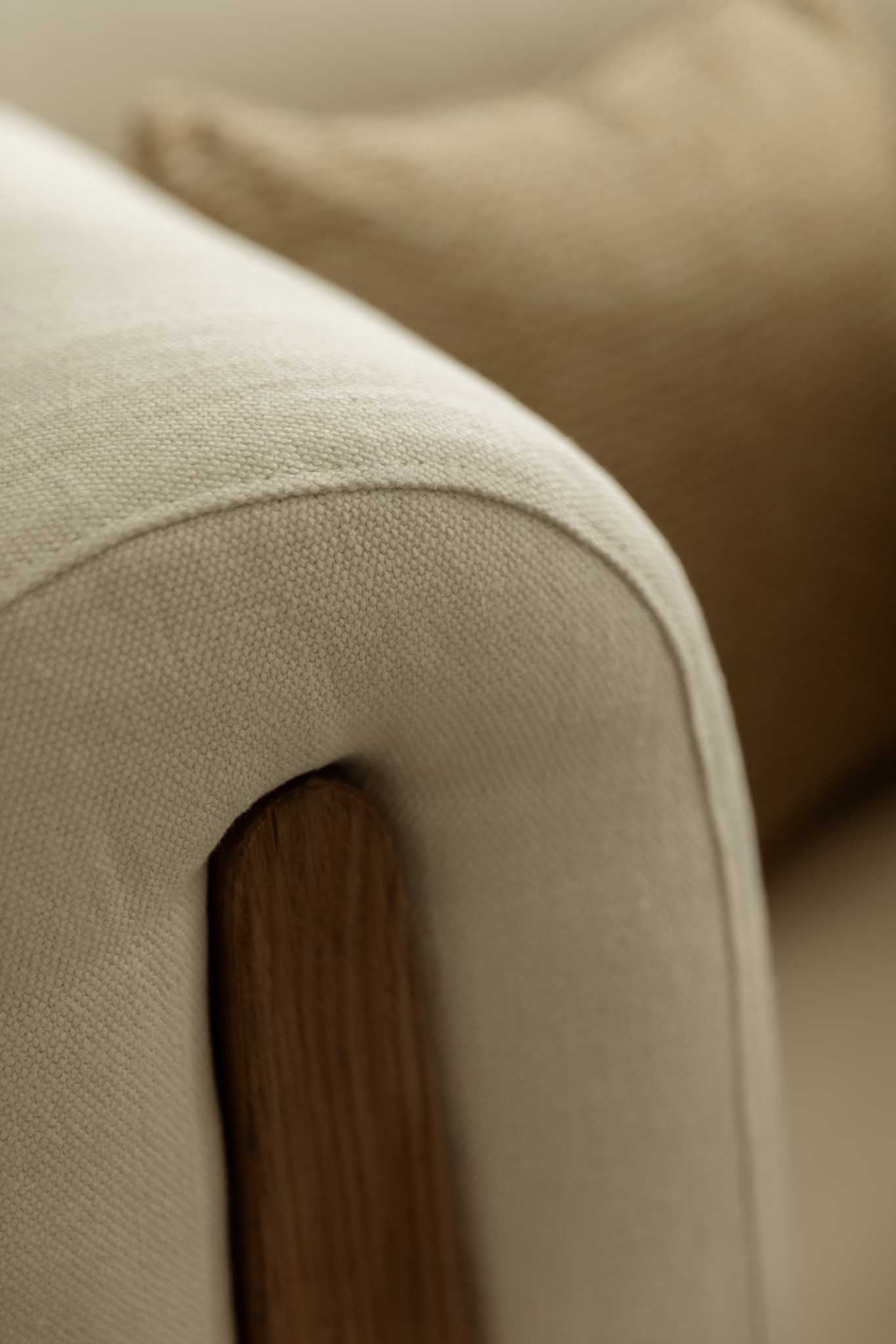 Sofá Atenas del Siglo XXI en Madera de Pino y Haya - 3