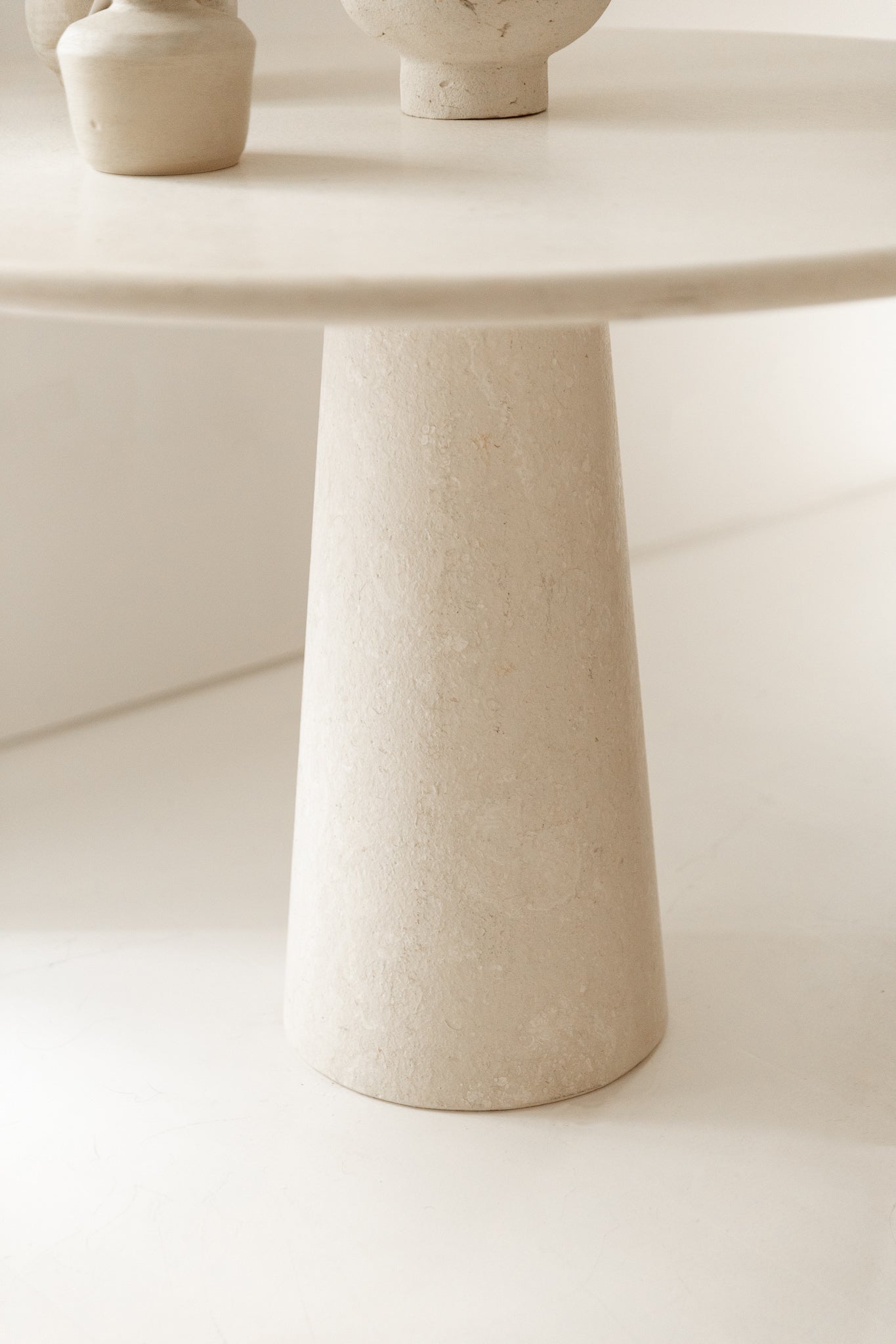 Mesa de Comedor del Siglo XXI en Mármol Caliza - 10