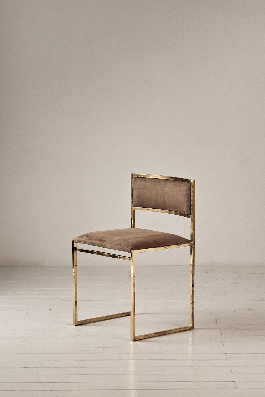 Silla del Siglo XXI en Latón y Semi Ante - 6