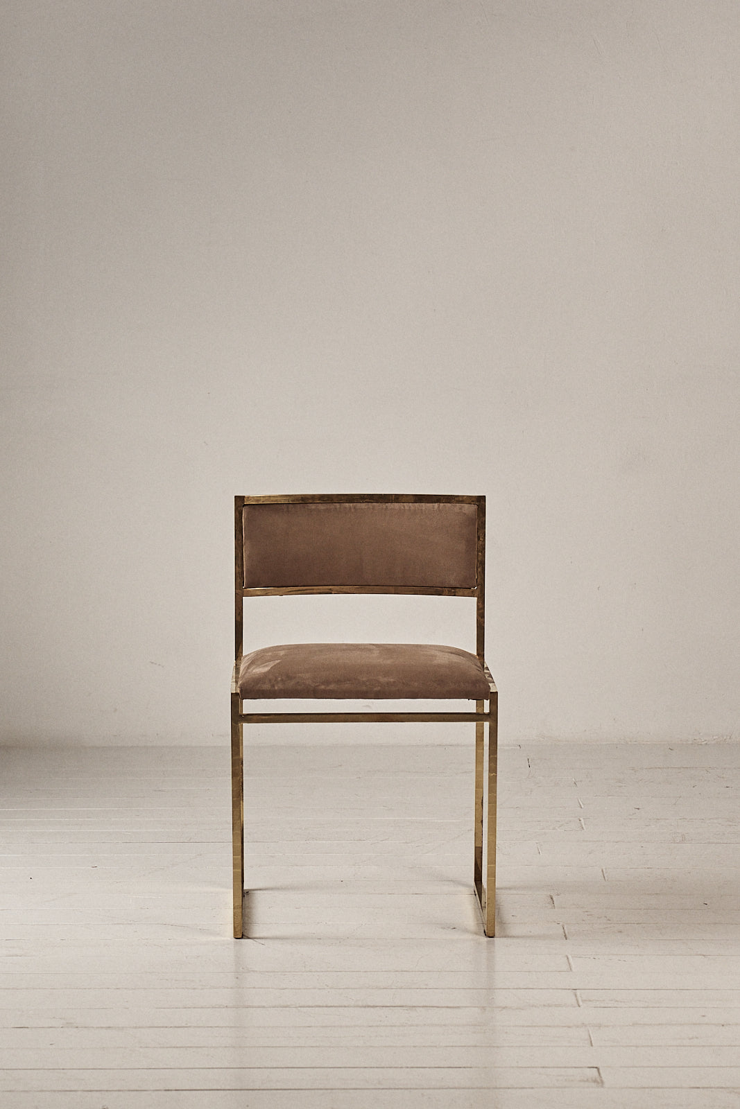 Silla del Siglo XXI en Latón y Semi Ante - 5