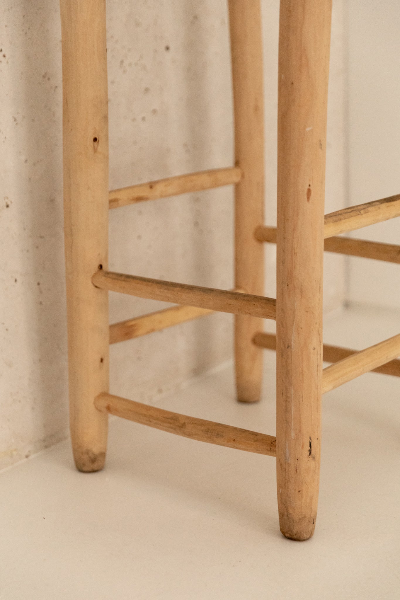 Taburete de Madera del Siglo XXI en Teca - 2