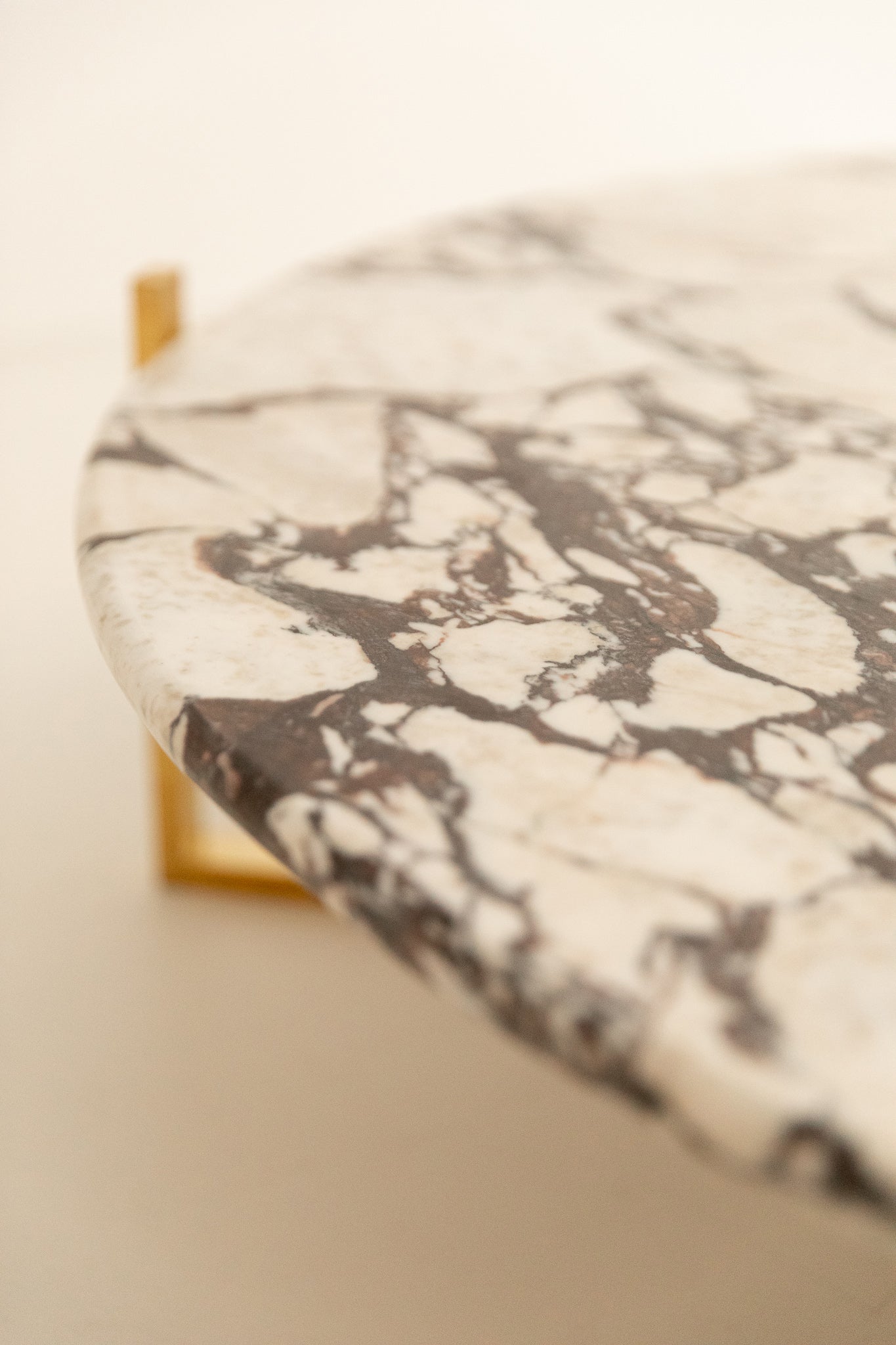 Mesa de Centro del Siglo XXI con Sobre de Mármol Calacatta Viola - 5