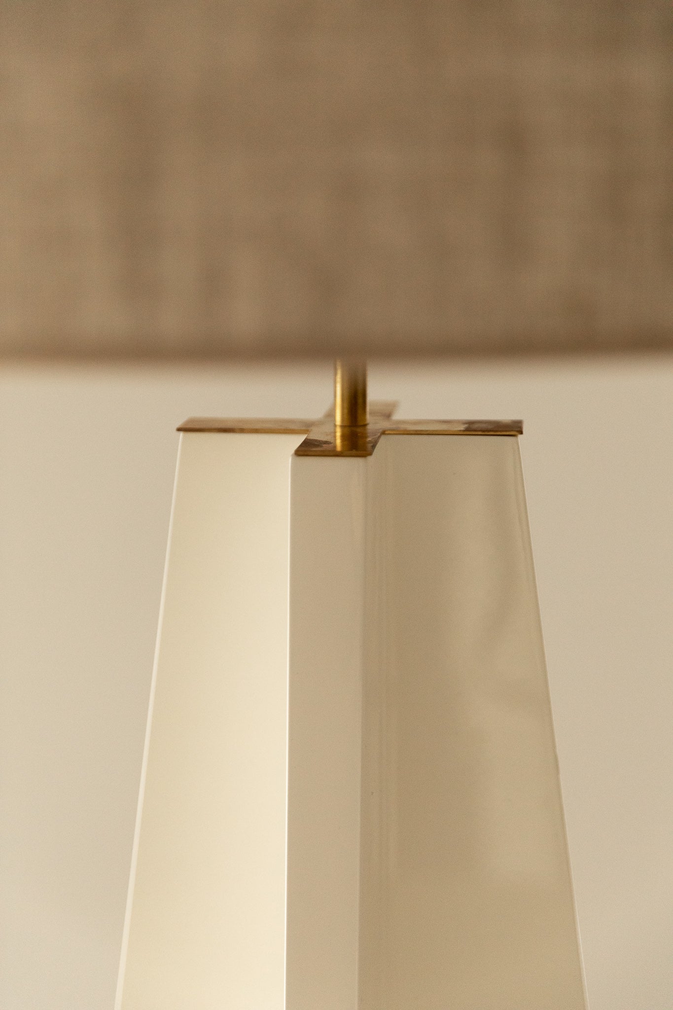 Base de Lámpara Aspa del Siglo XXI en Laca Blanca - 3