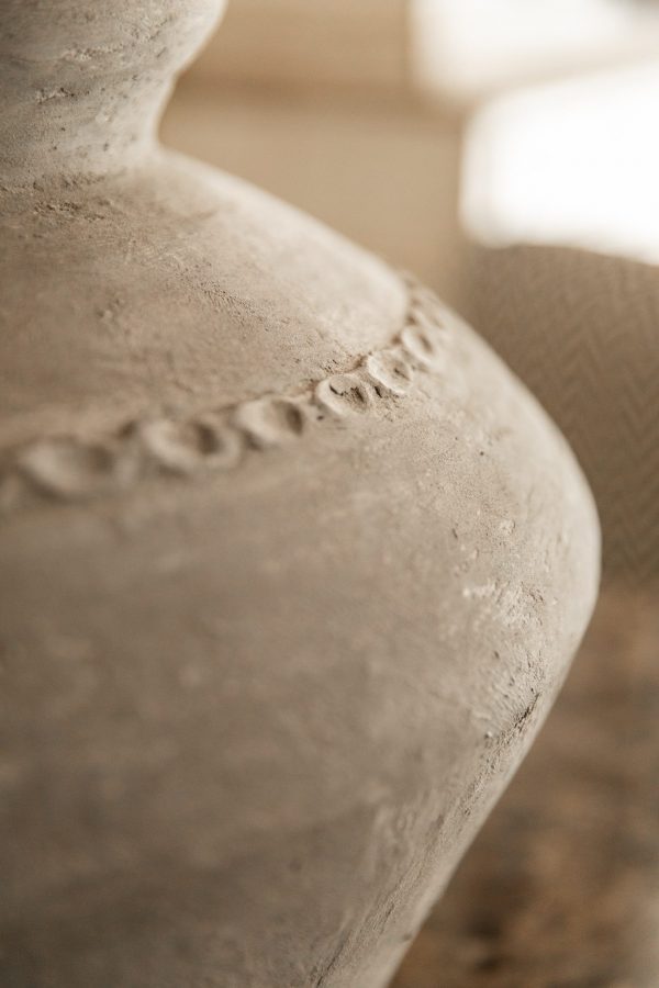 Base de Lámpara Cerámica del Siglo XXI en Gris - 4