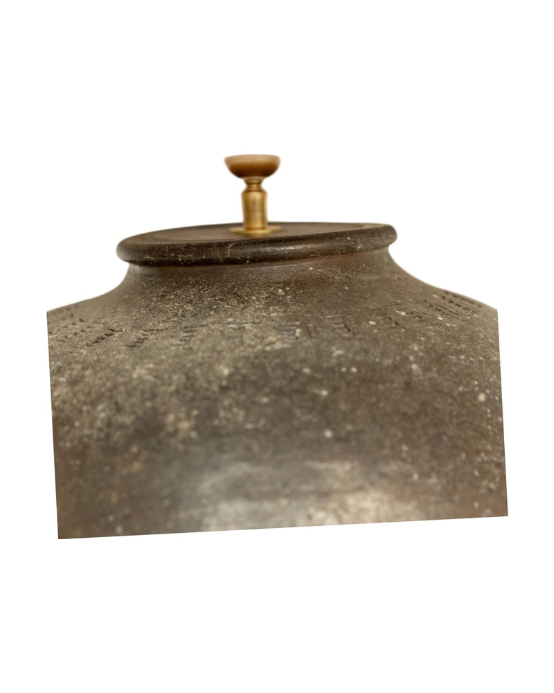 Brown Ceramic Lamp Base from the 21st Century - 2/5