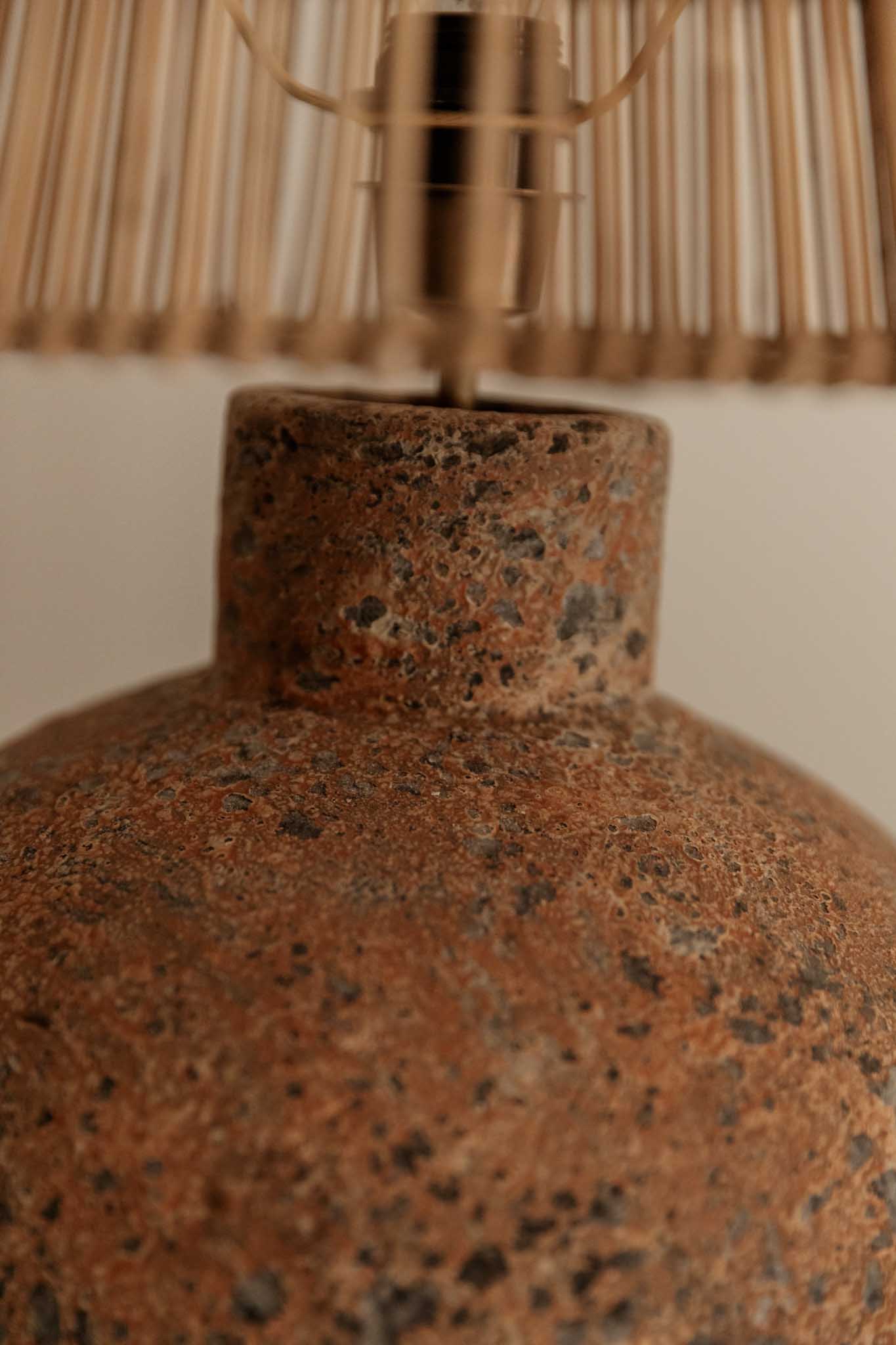 Base de Lámpara del Siglo XXI en Cerámica Patinada - 3