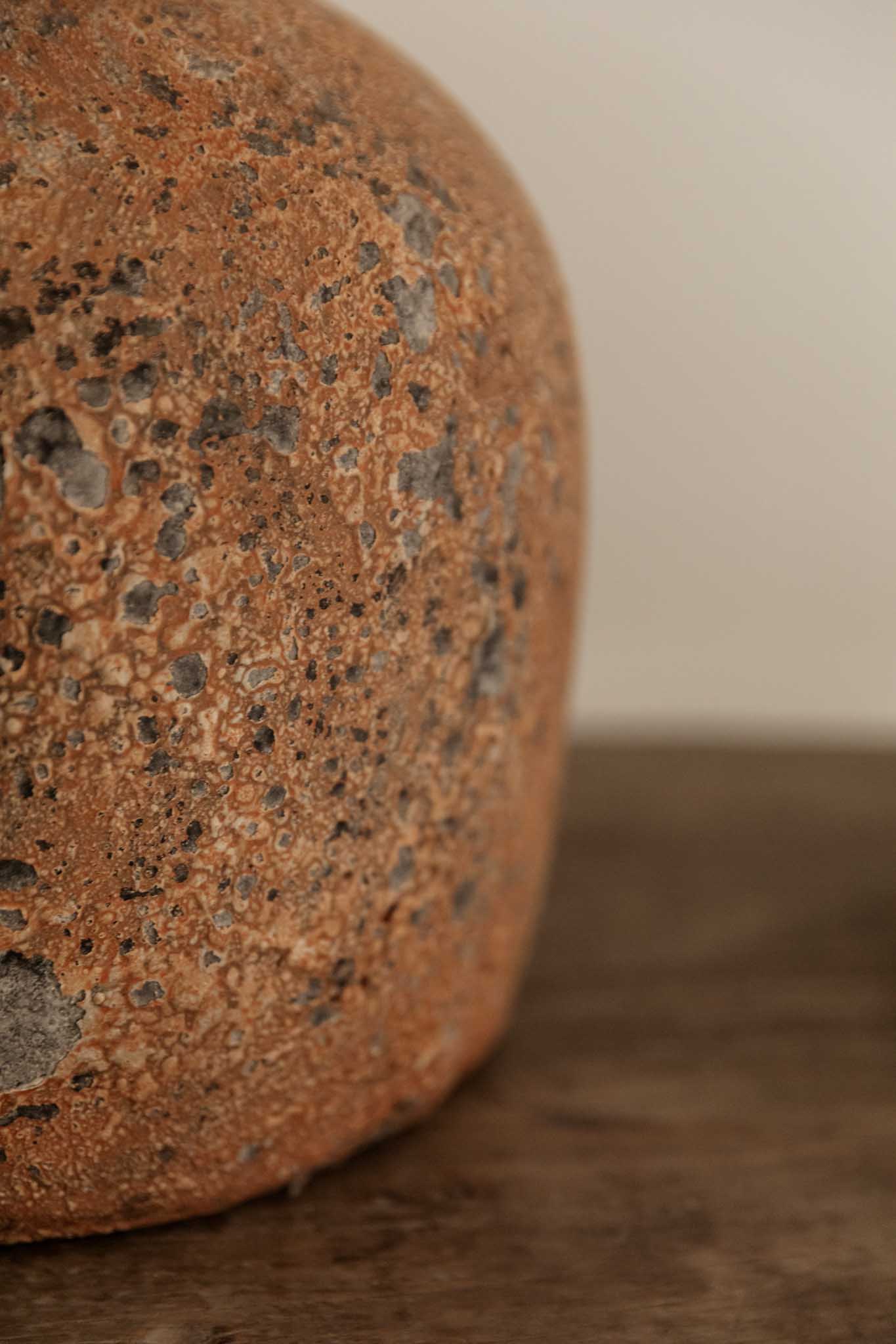 Base de Lámpara del Siglo XXI en Cerámica Patinada - 2