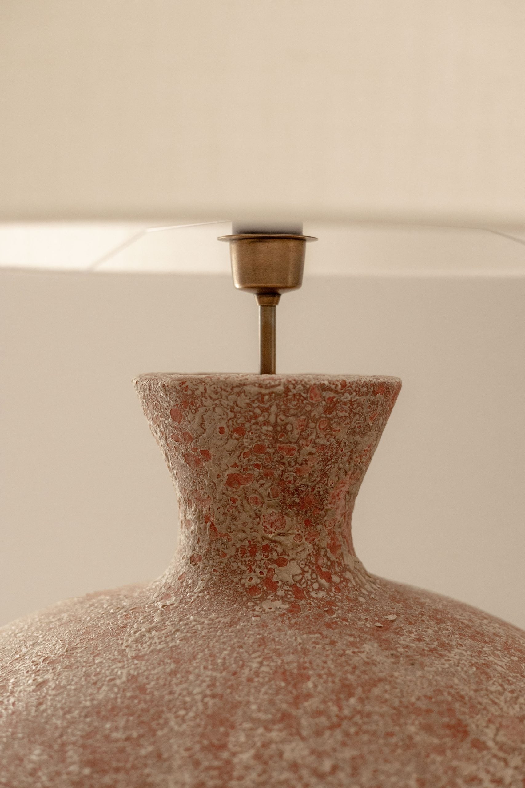 Base de Lámpara del Siglo XXI en Cerámica Patinada - 2