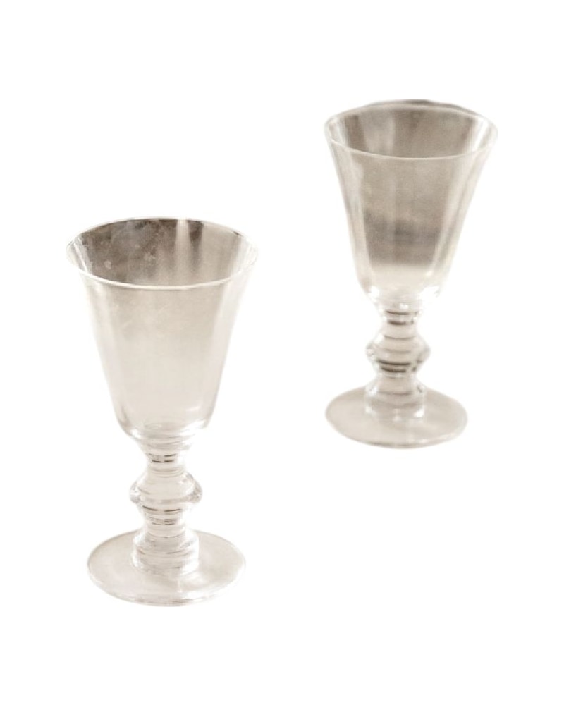 21st Century Wine Glass with Carved Stem - 2/3