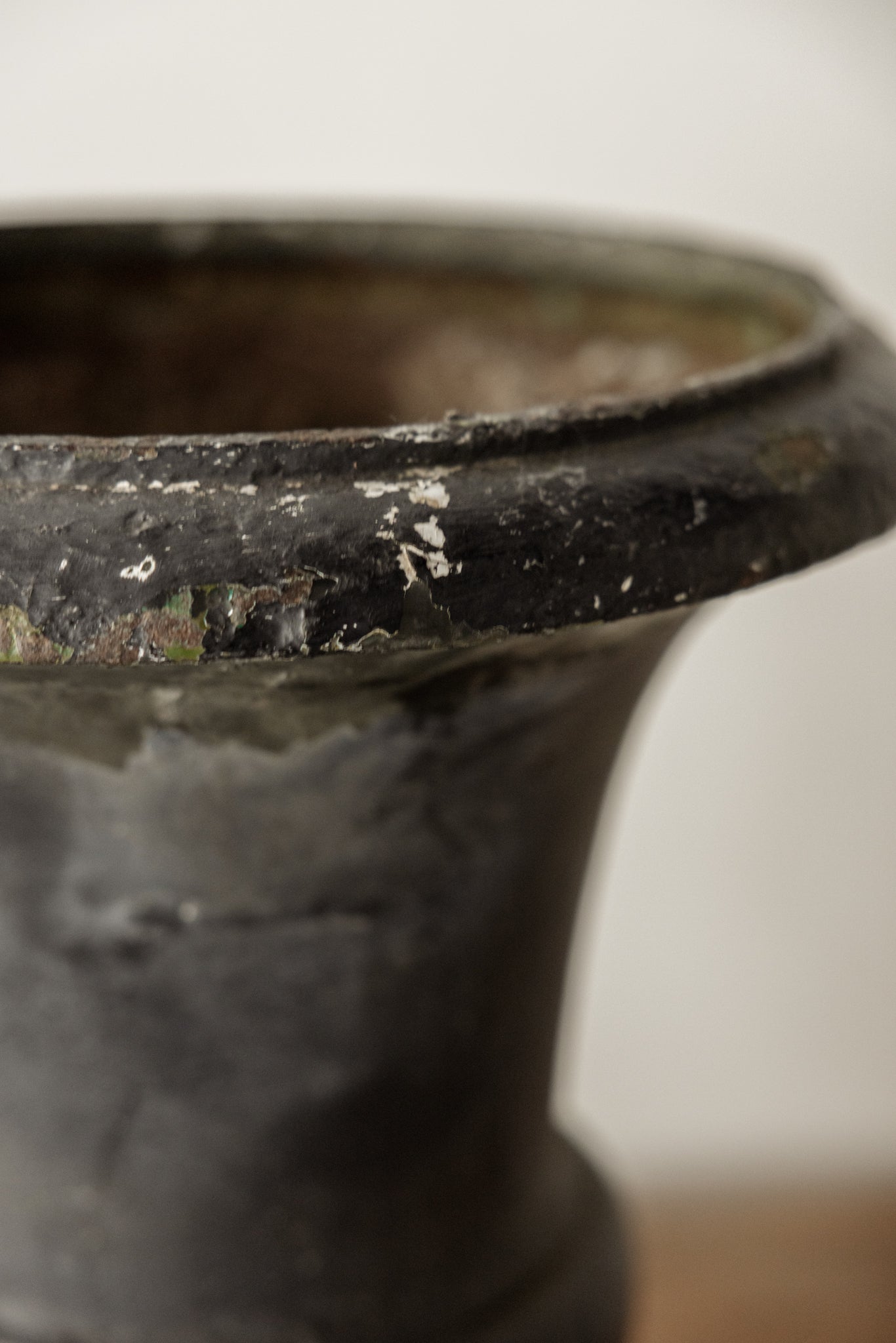 Copa Francesa de Jardín del Siglo XIX en Hierro Forjado - 4