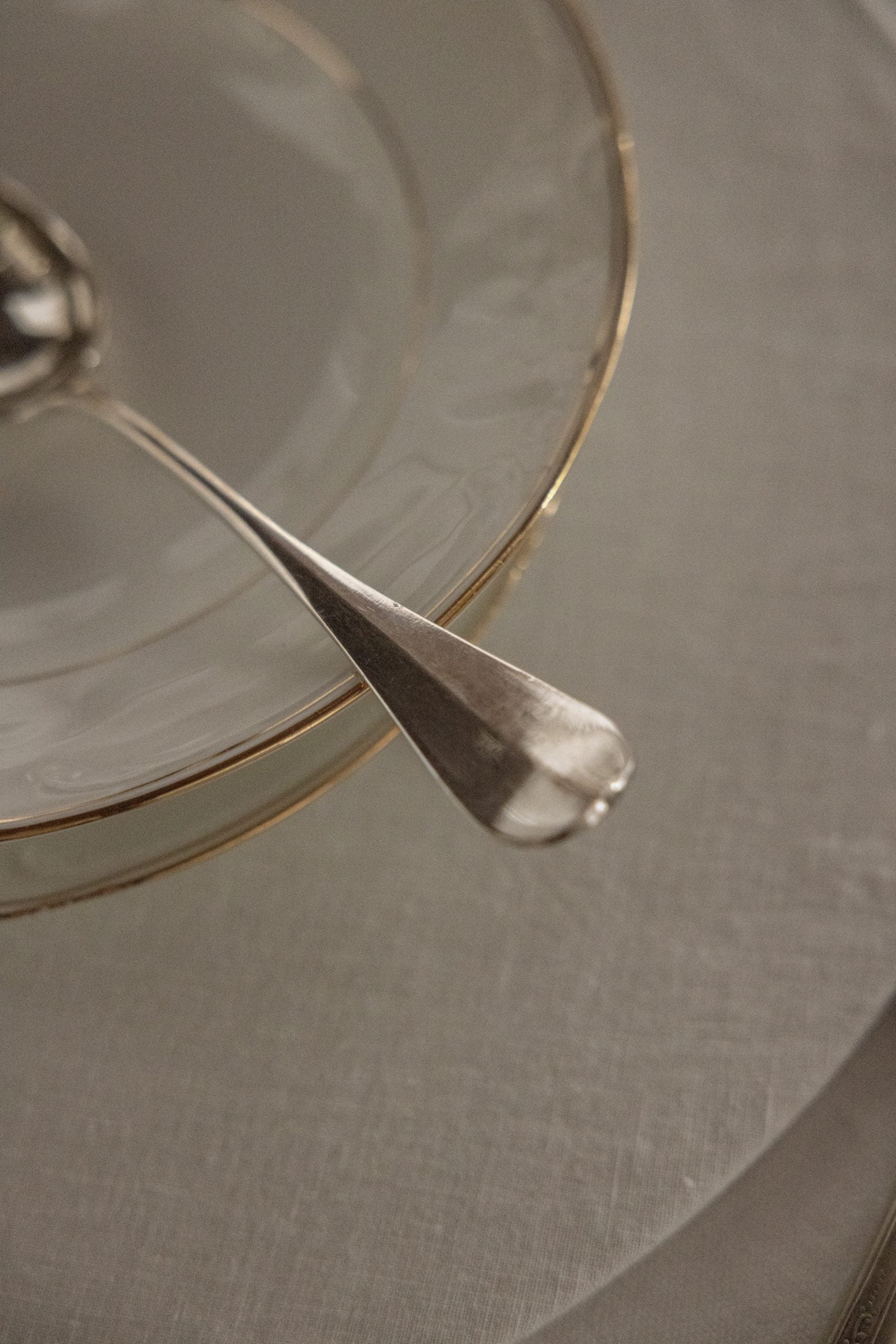 CUCHARA ANTIGUA METAL PLATEADO | SET DE 12 - 2