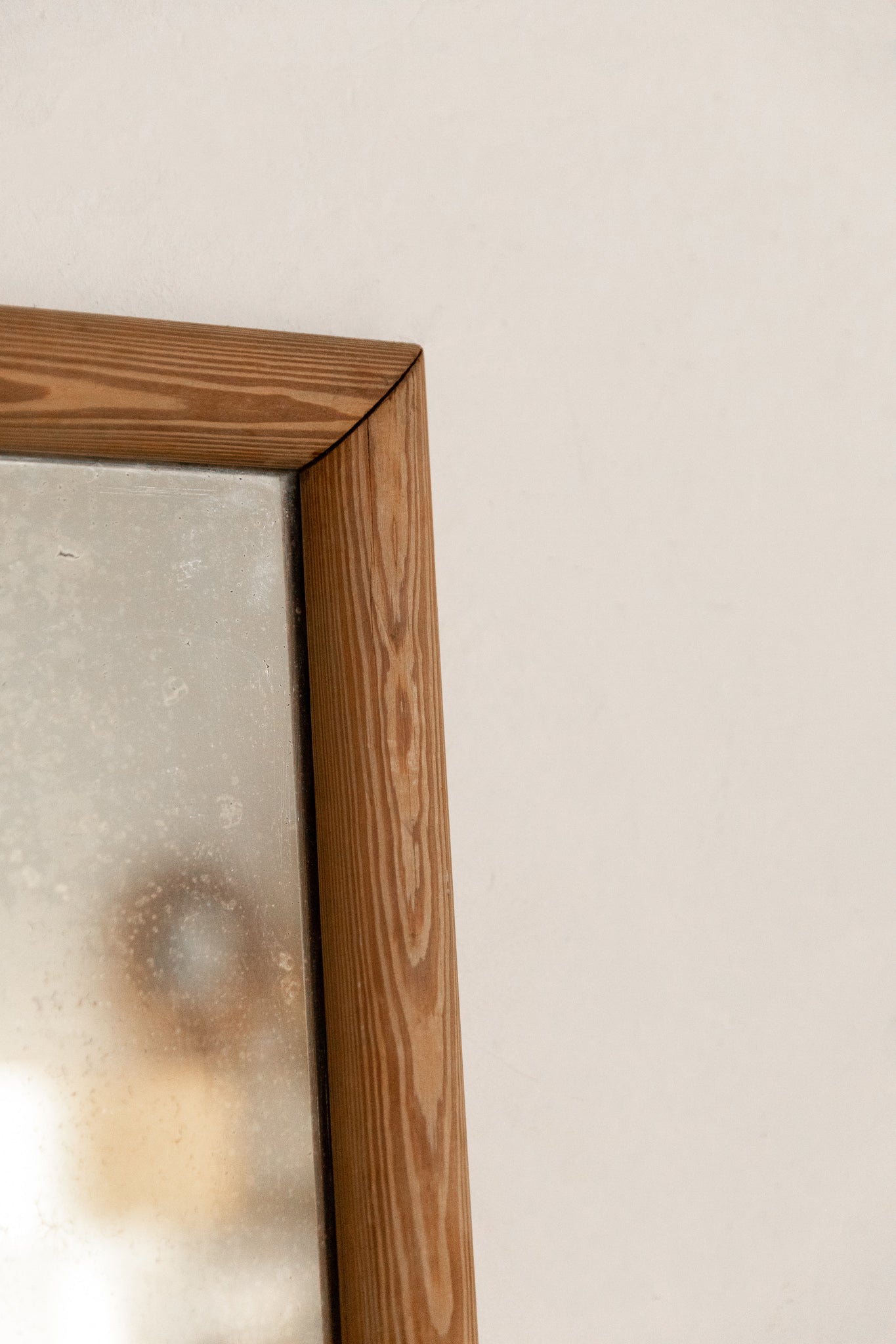 Espejo Francés del Siglo XIX con Cristal de Mercurio - 4