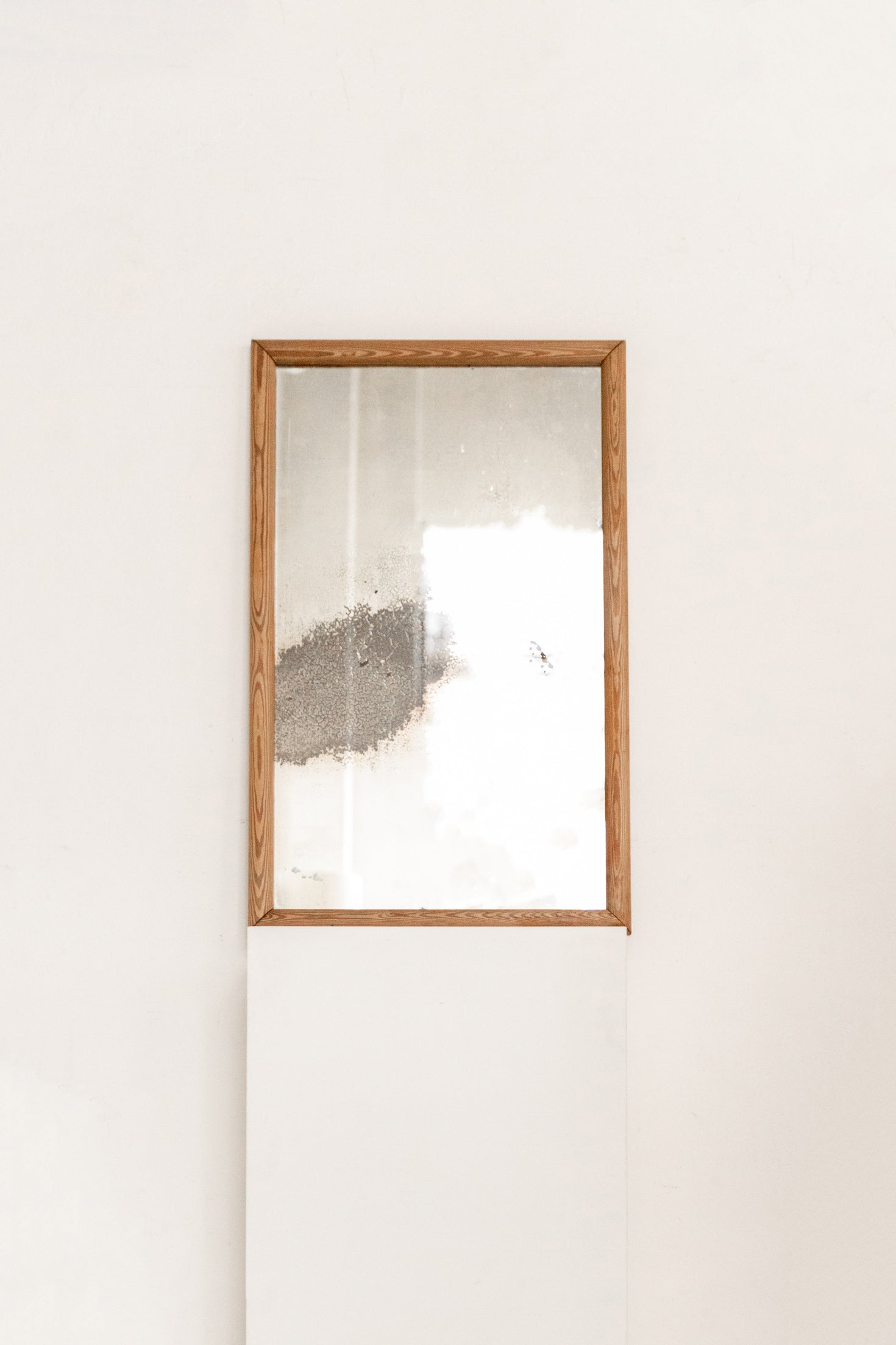 Espejo Francés del Siglo XIX con Cristal de Mercurio - 2