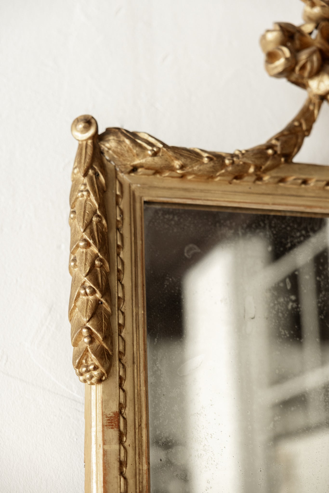 Espejo Francés del Siglo XVIII en Estilo Louis XVI - 5