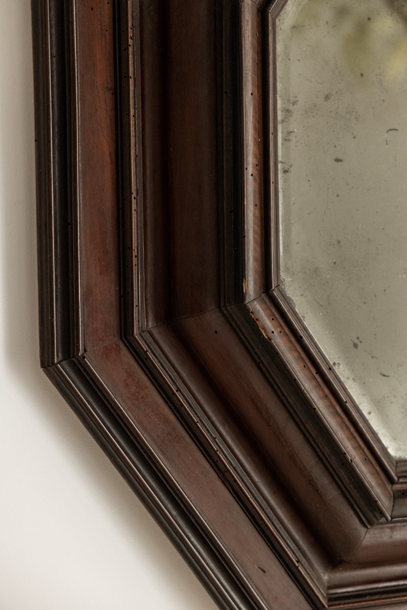 Espejo Holandés Octogonal del Siglo XIX - 3