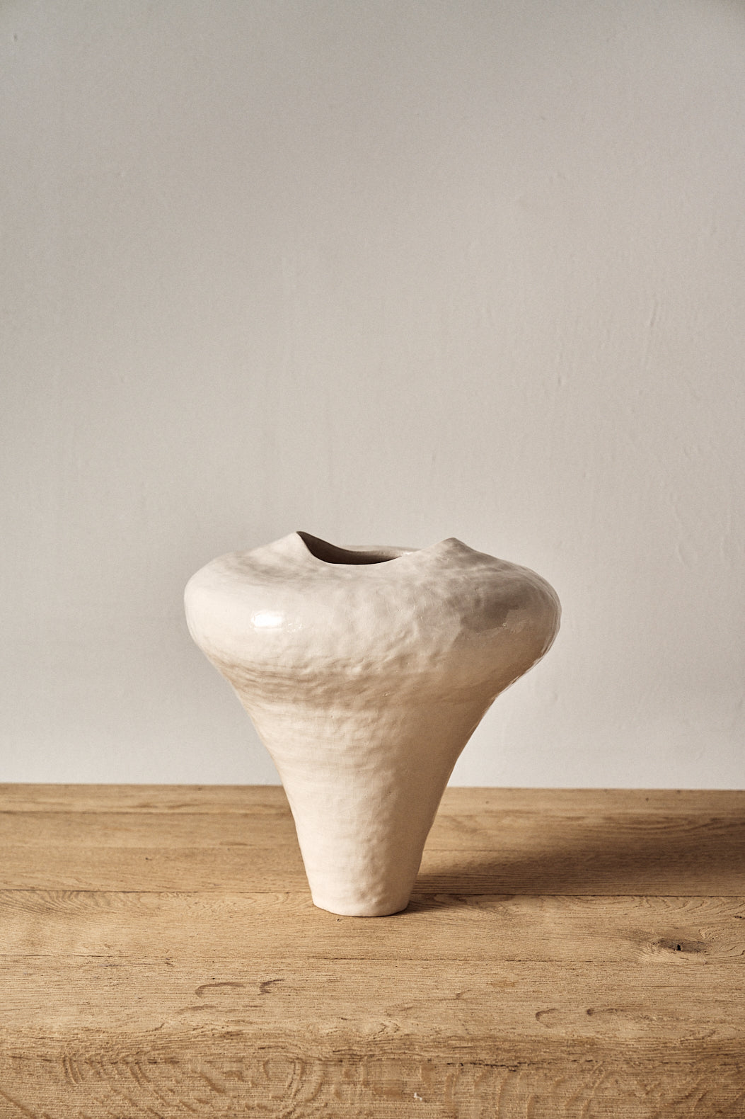 Jarrones Originales de Hugo Joirkin en Cerámica Blanca - 3