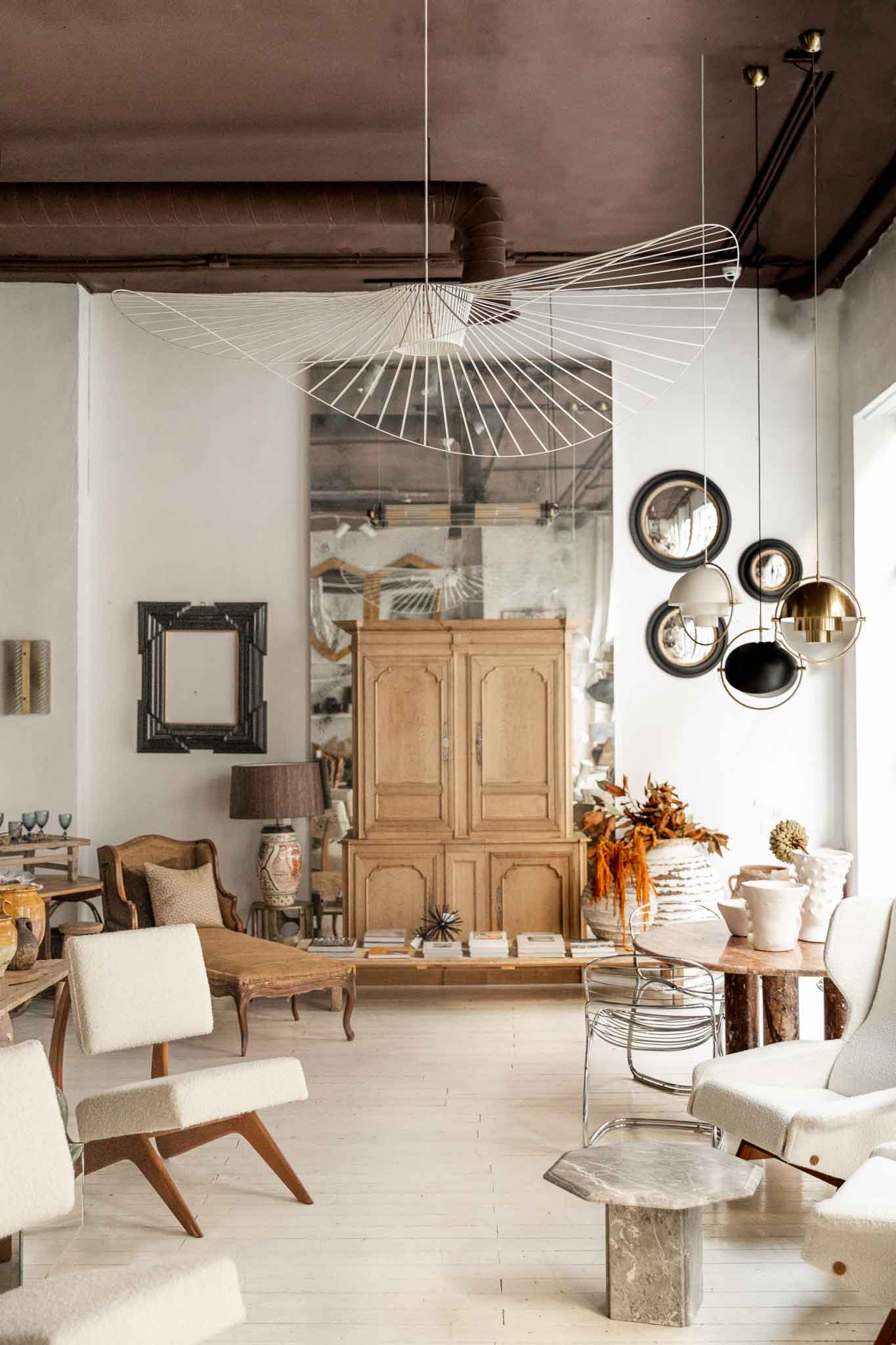 Lámpara de Techo del Siglo XXI en PVC Blanco - 3