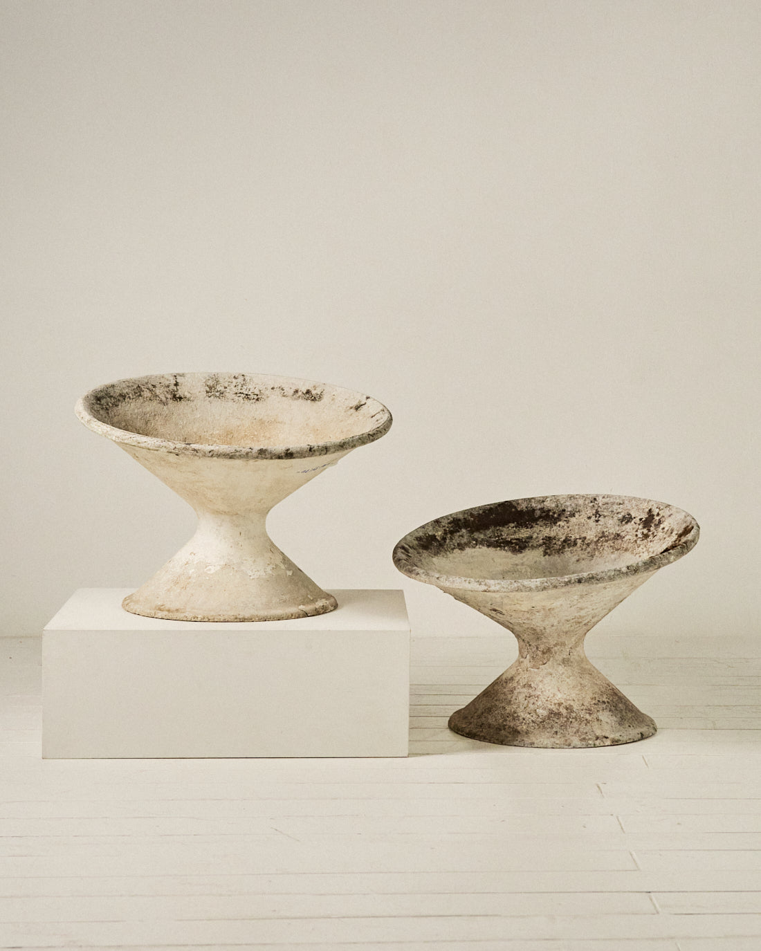 Macetero Jardín de Hormigón del Siglo XX Modelo Diablo