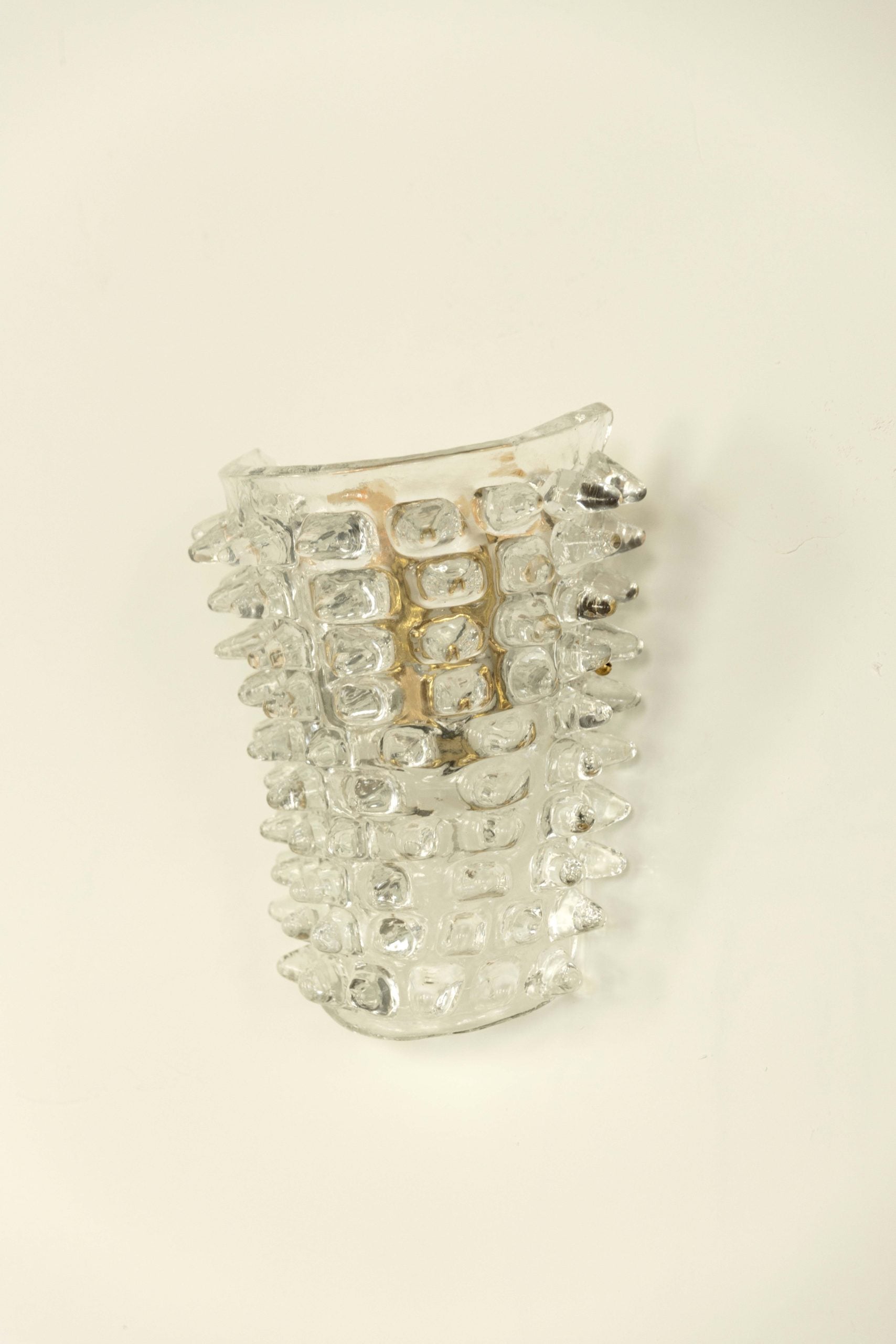 Pareja de Apliques de Vidrio del Siglo XX con Diseño Contemporáneo - 2