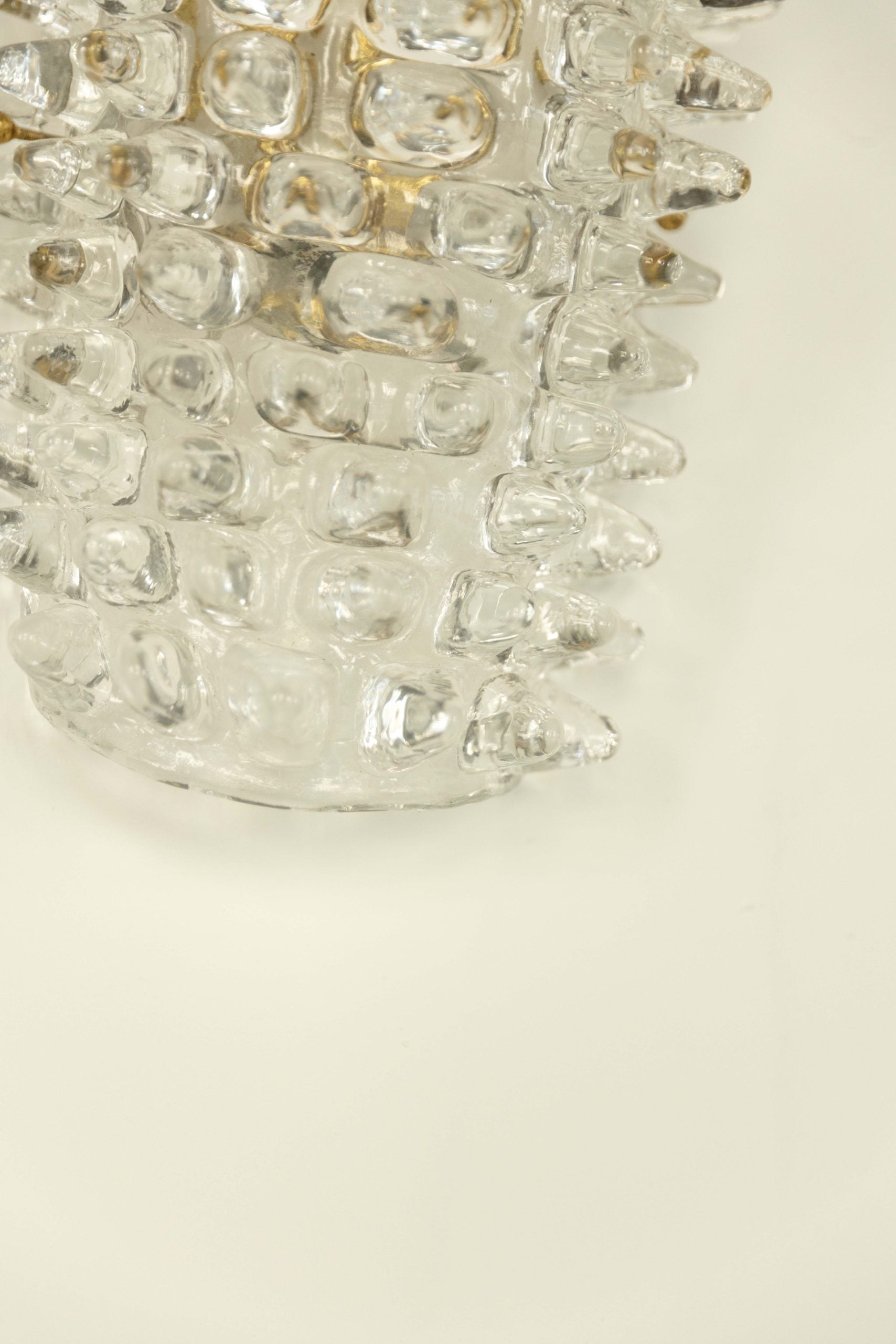 Pareja de Apliques de Vidrio del Siglo XX con Diseño Contemporáneo - 3