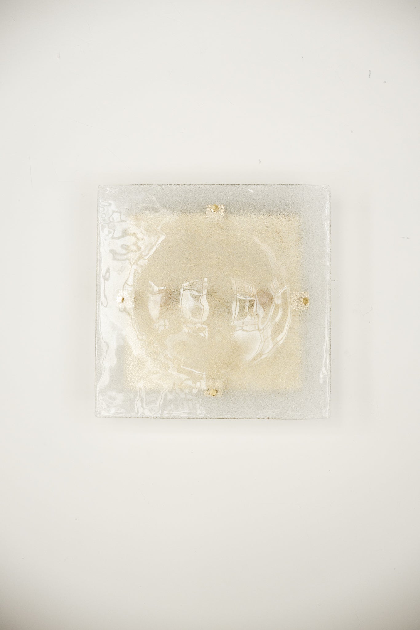 Pareja de Apliques Italianos Cuadrados XL