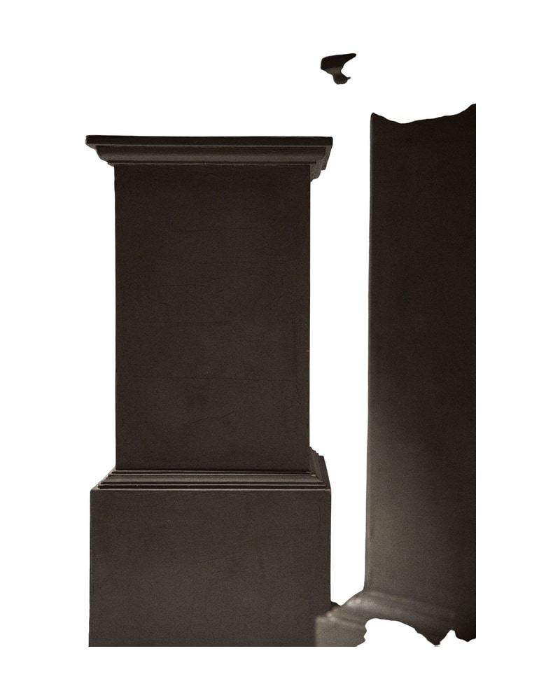 French Pedestals from the 19th Century in Solid Green Wood - 2/5