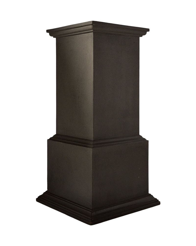 French Pedestals from the 19th Century in Solid Green Wood - 3/5