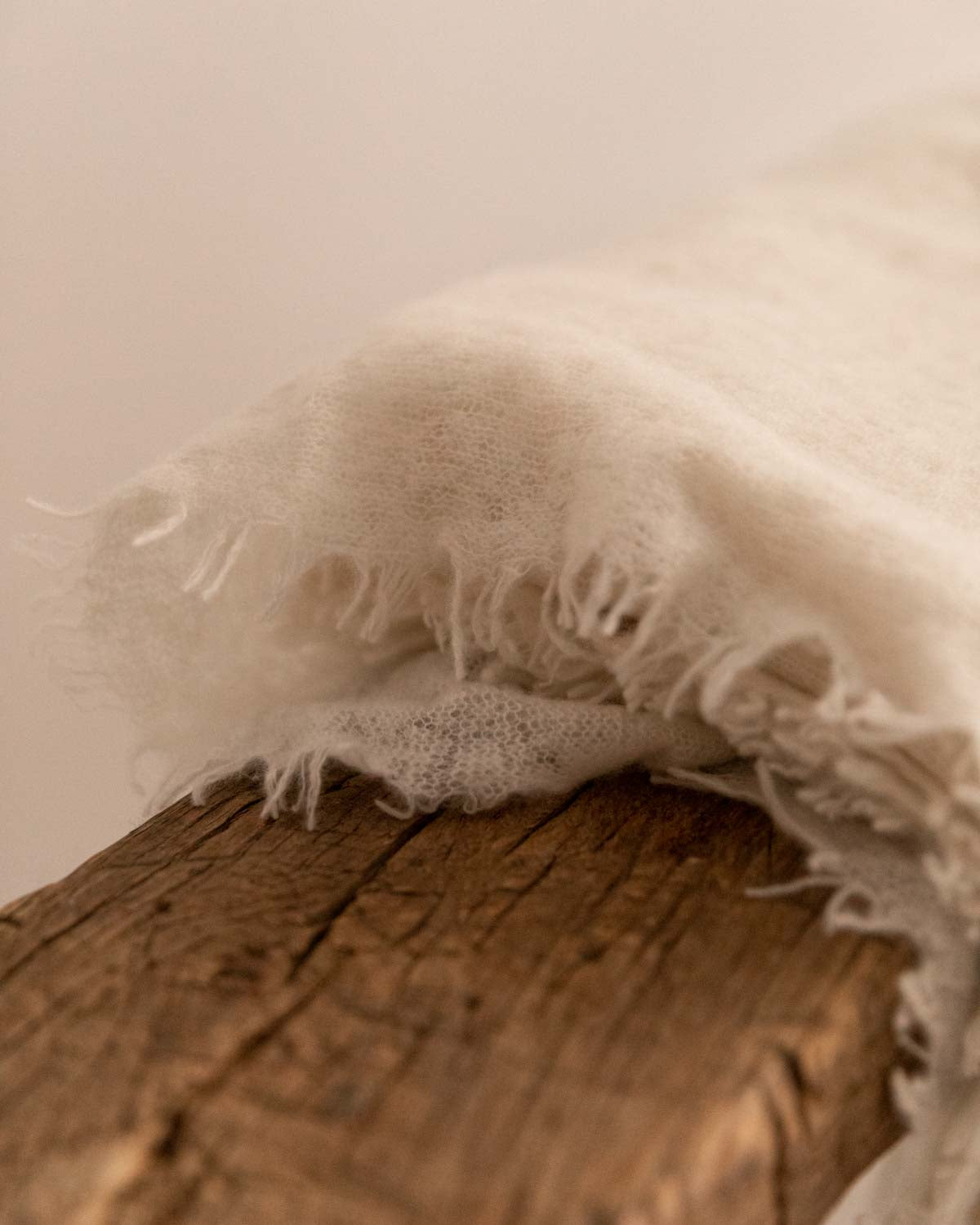 Plaid del Siglo XXI en Cashmere Blanco - 3