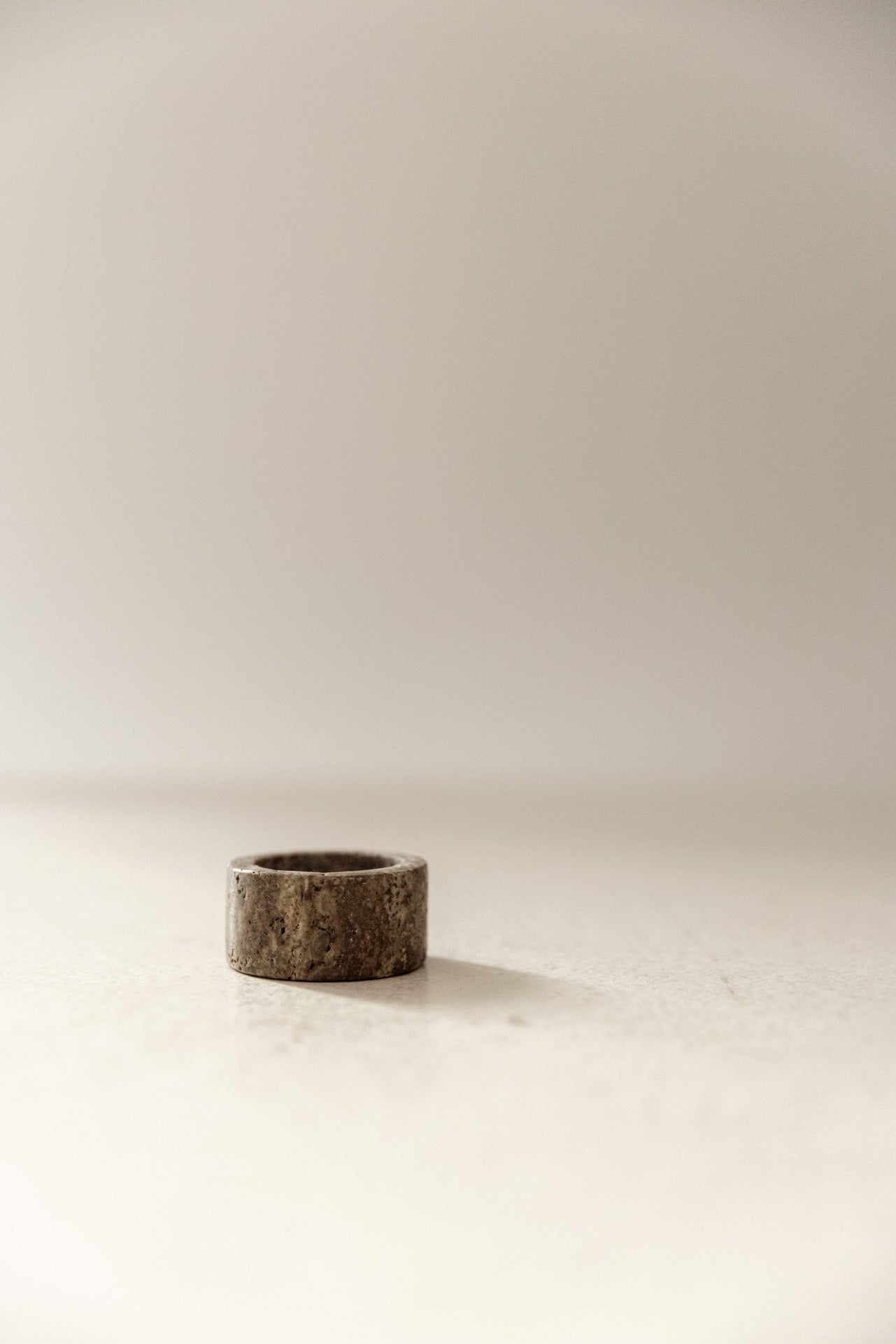 Servilletero de Mármol Gris - 4