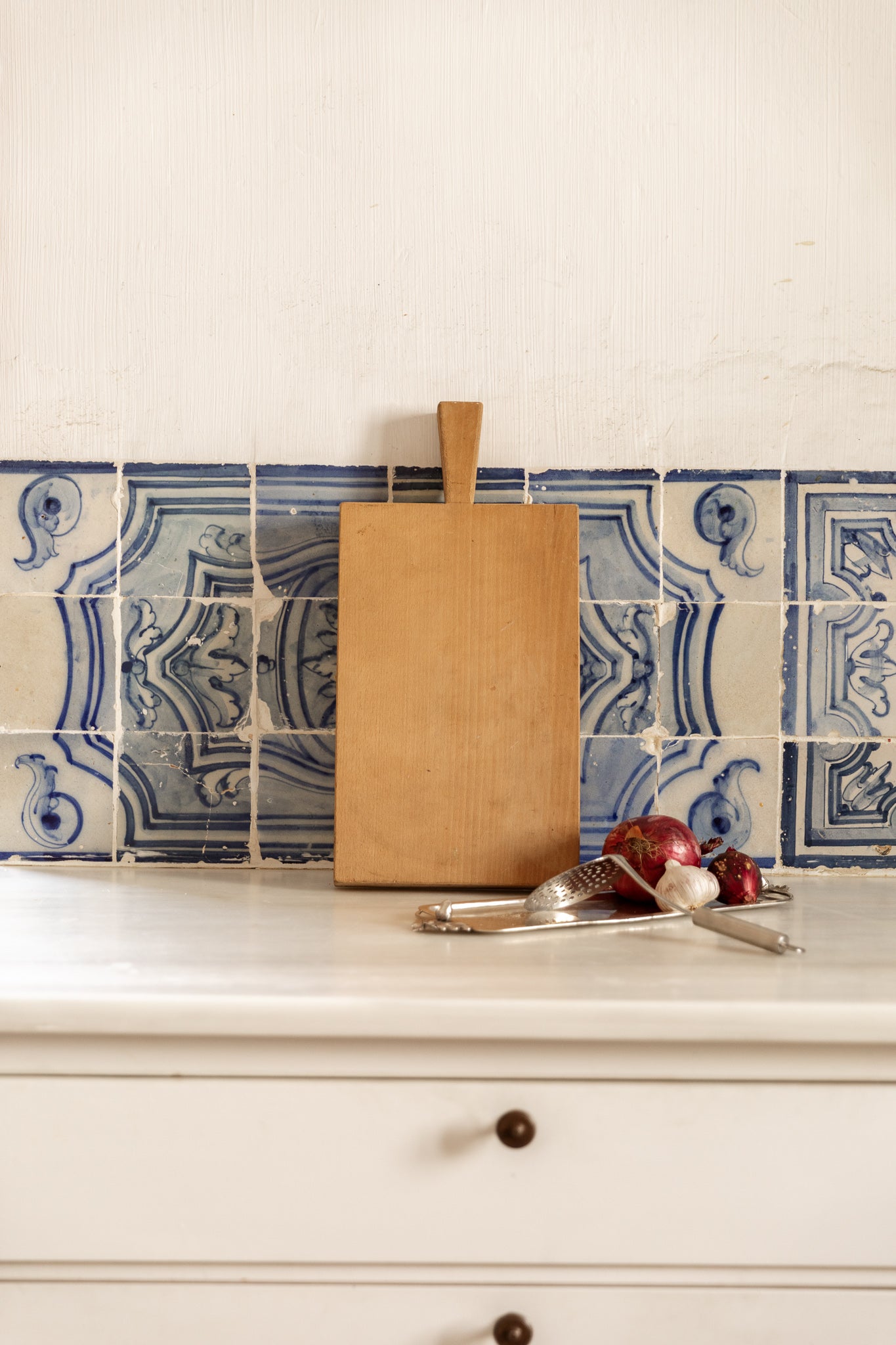 Tabla de Madera Maciza del Siglo XIX - 3