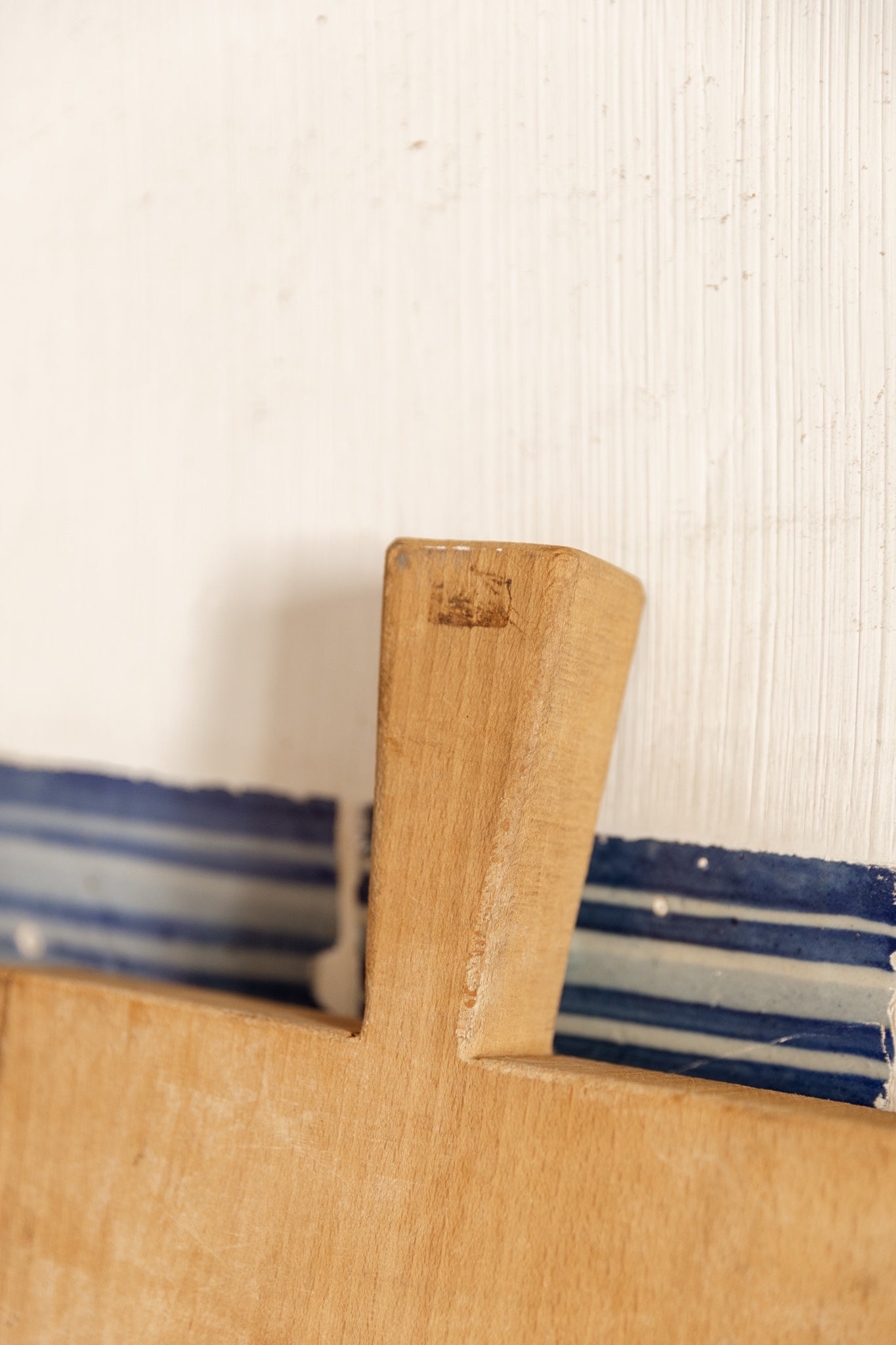 Tabla de Madera Maciza del Siglo XIX - 4