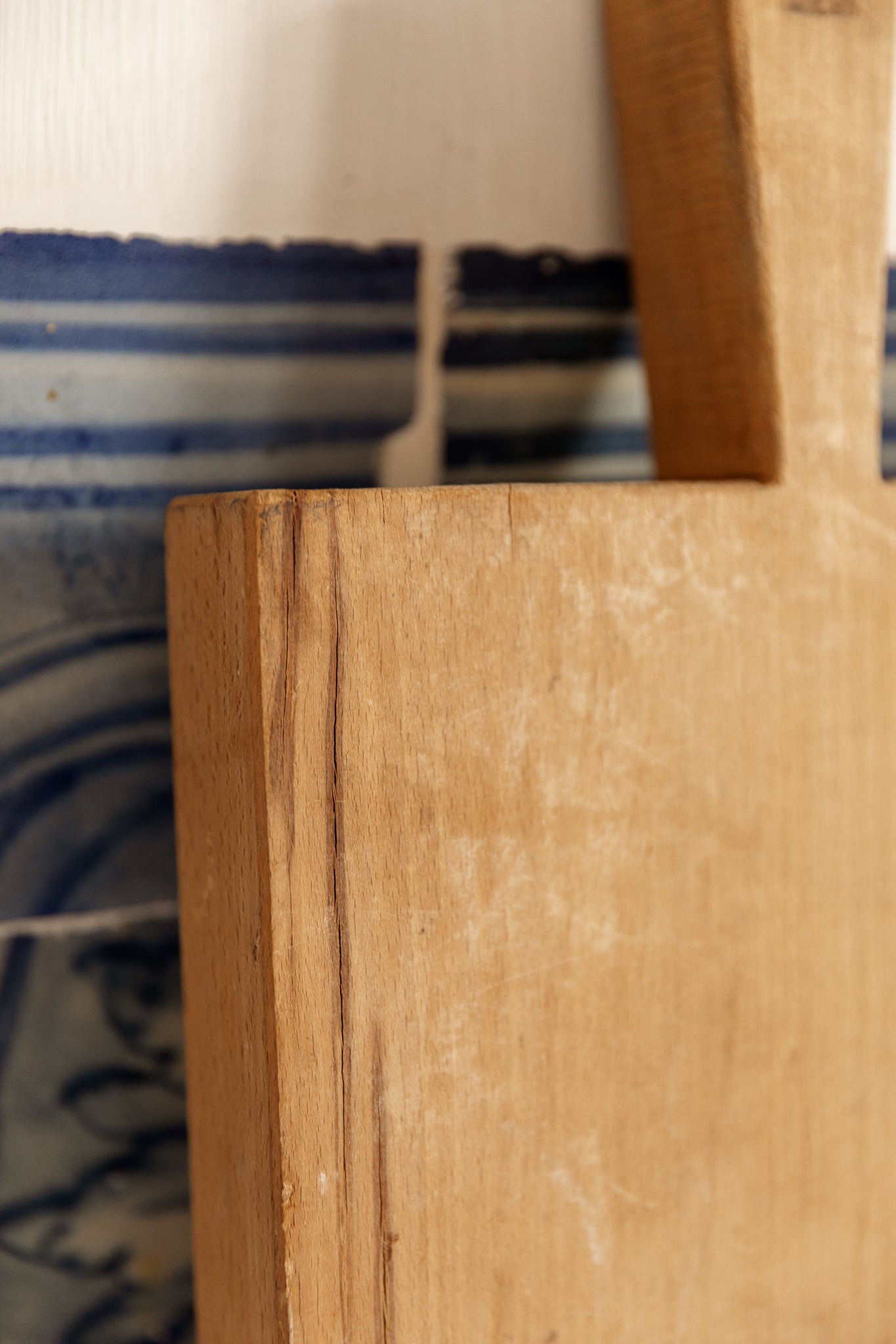 Tabla de Madera Maciza del Siglo XIX - 2