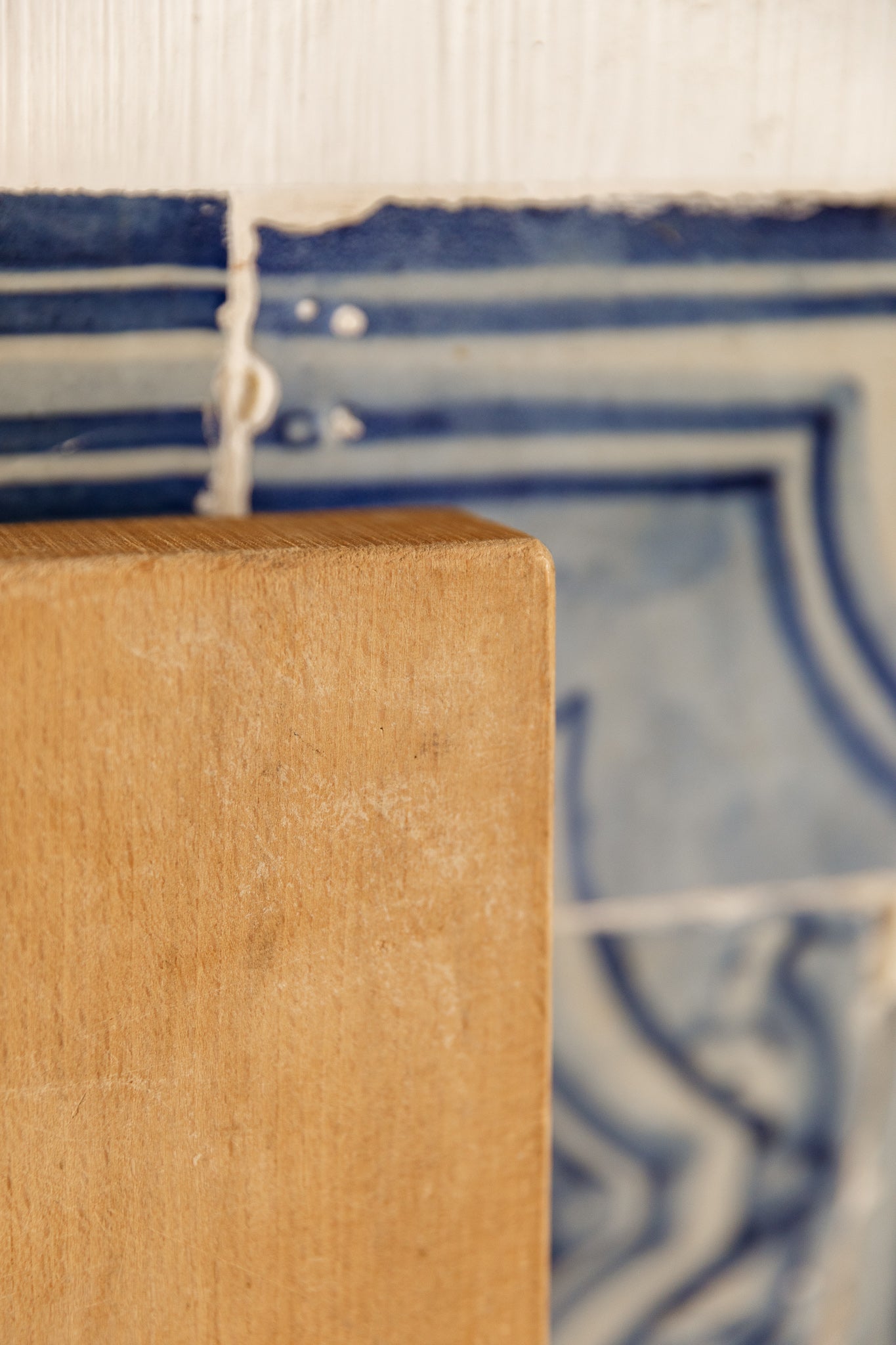 Tabla de Madera Maciza del Siglo XIX - 6