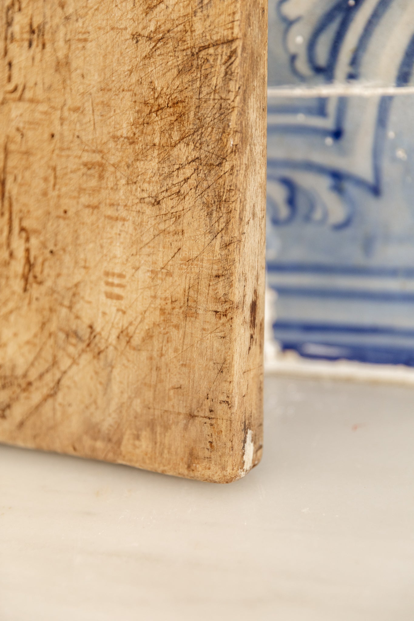 Tabla de Madera Maciza del Siglo XIX - 3