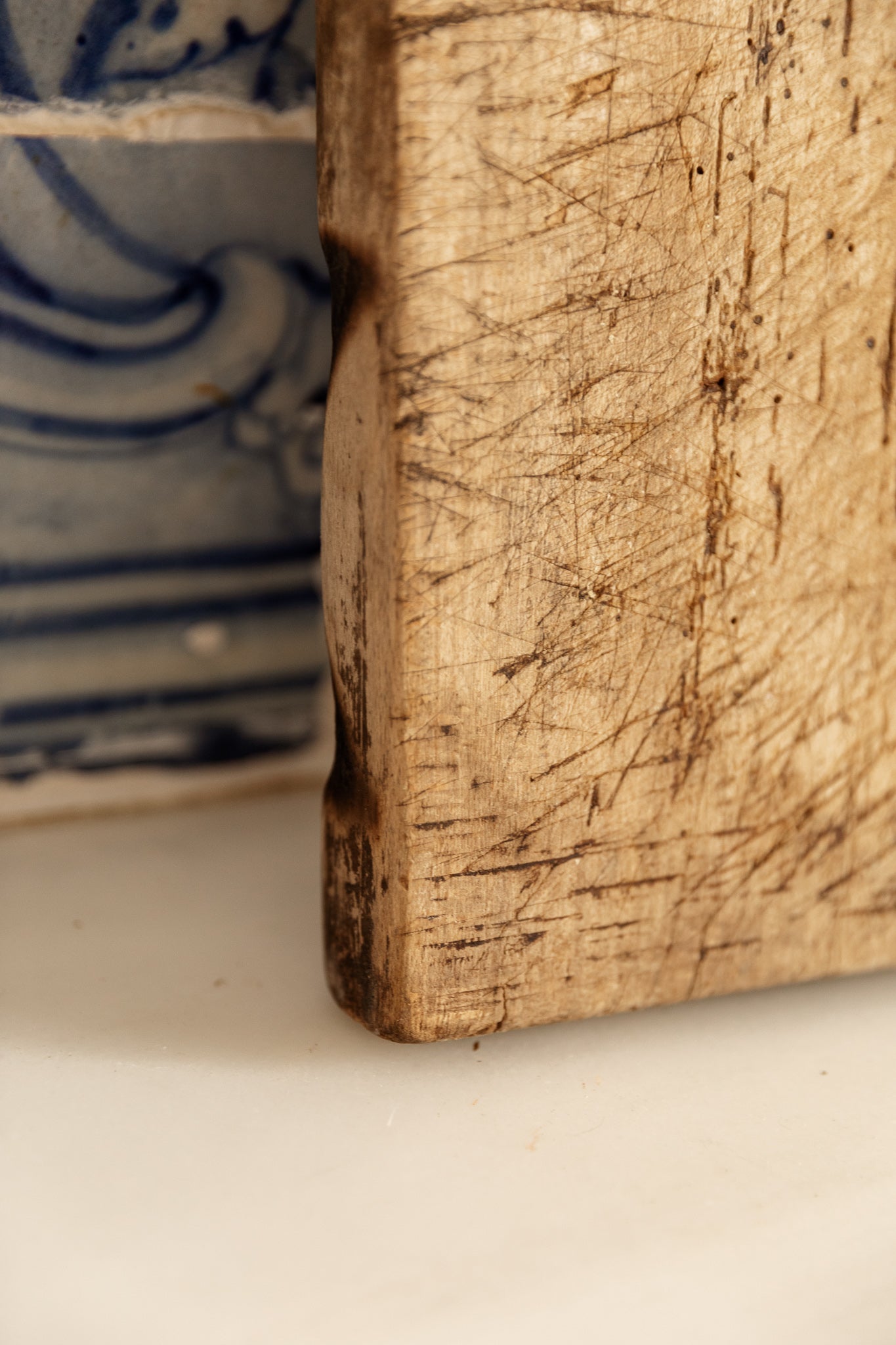 Tabla de Madera Maciza del Siglo XIX - 4